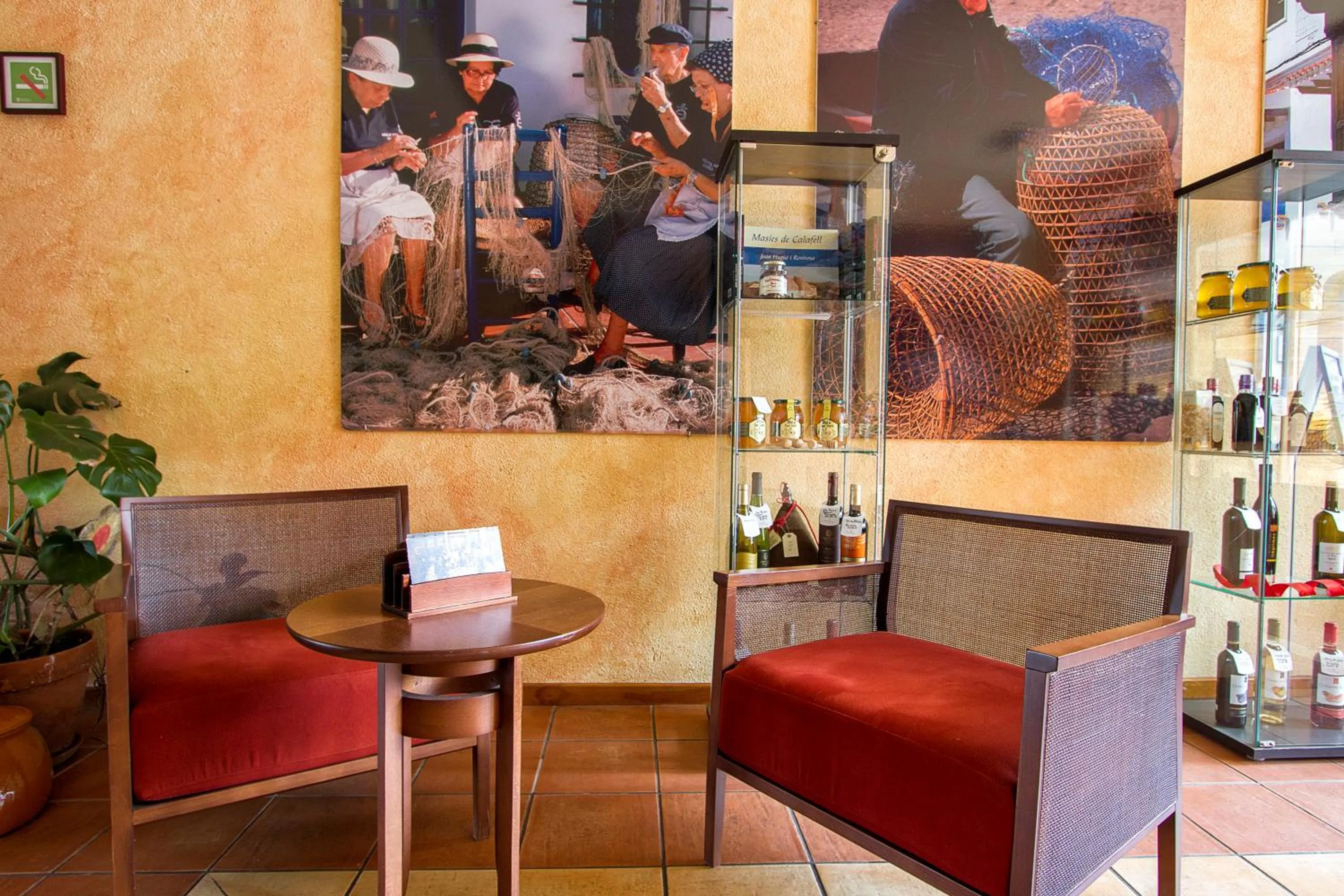 Lobby or reception in Hotel Antiga