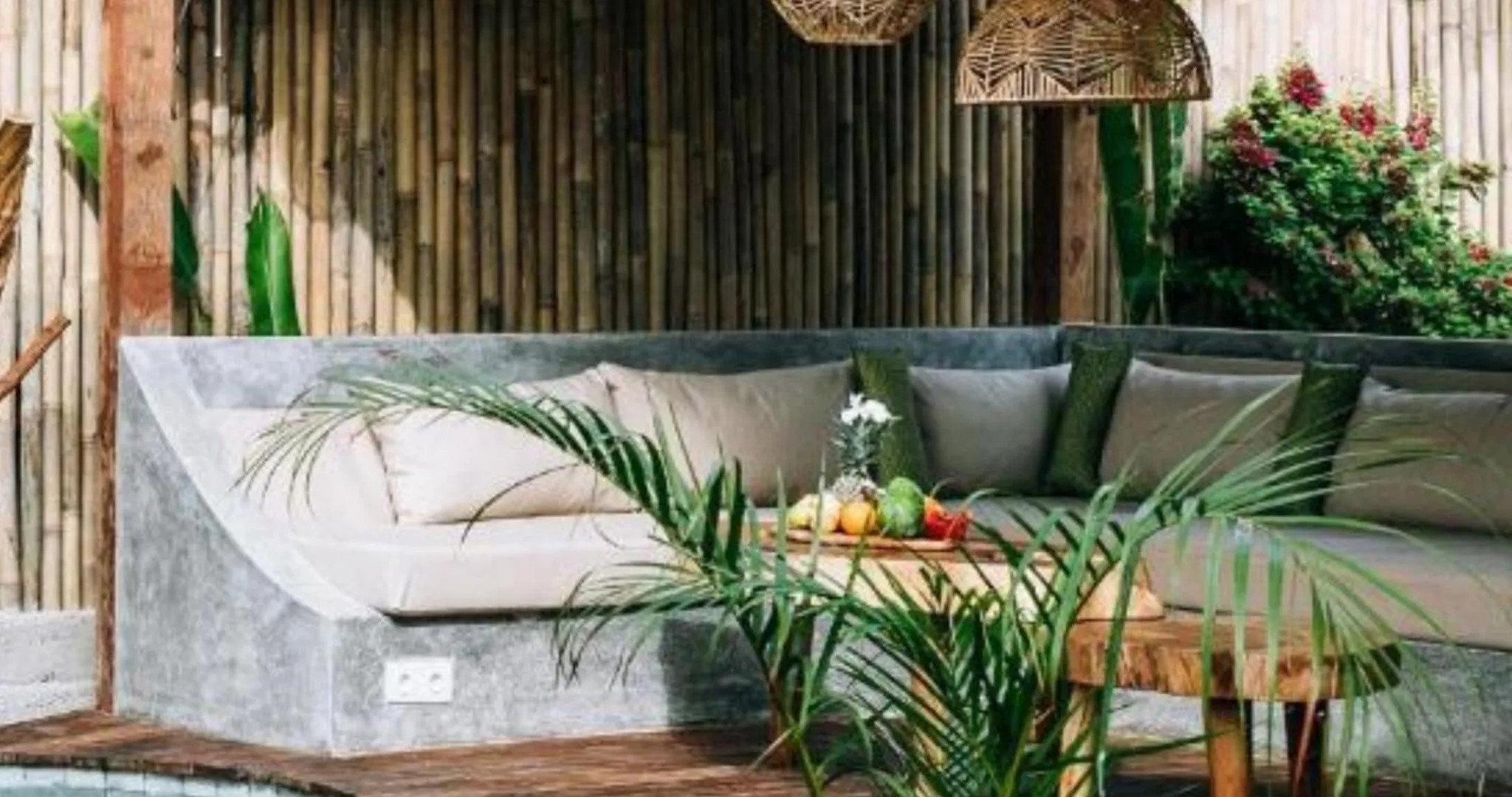 Garden in Majo Private Villas