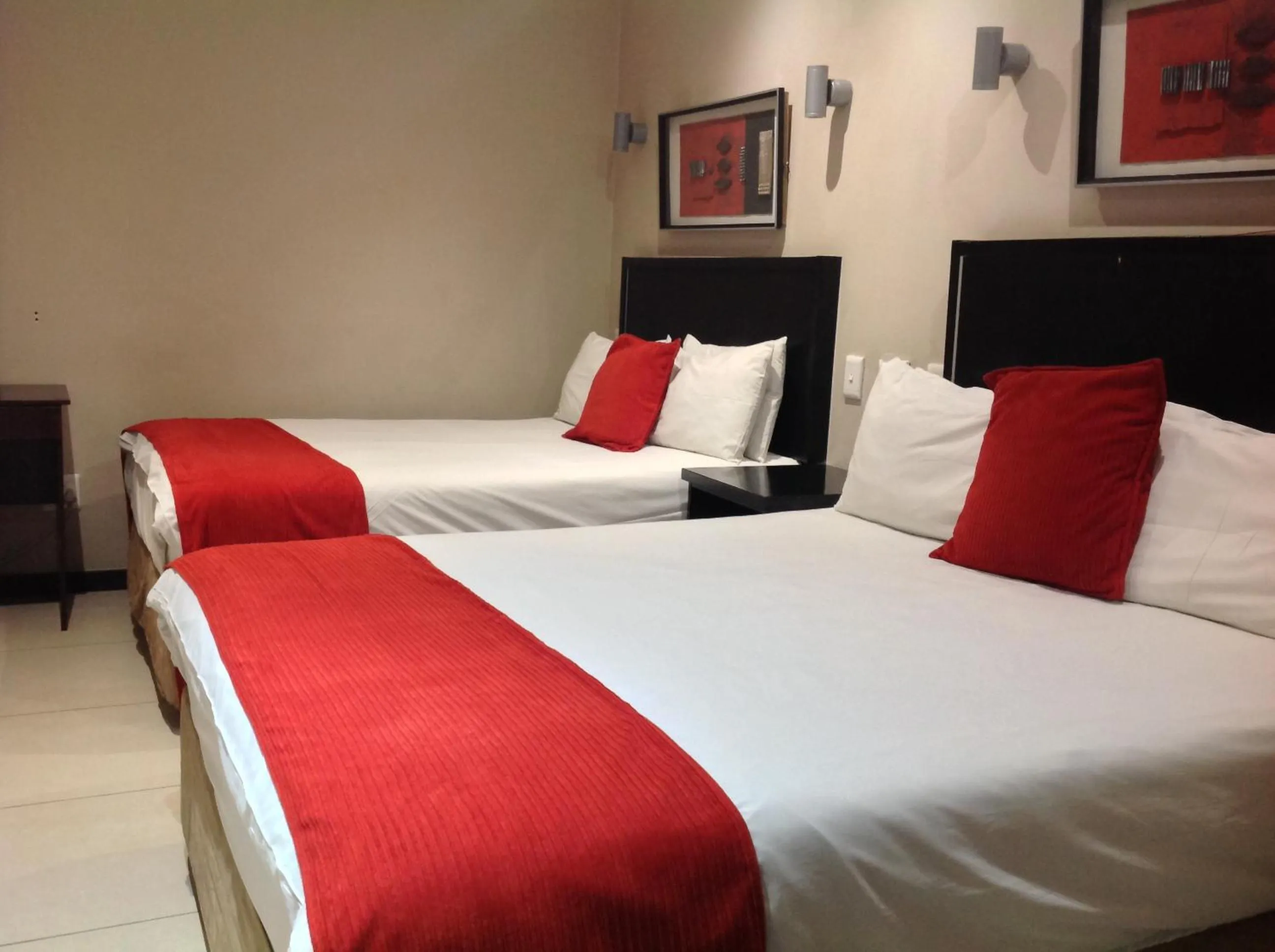 Bed in Alcazaba Hotel