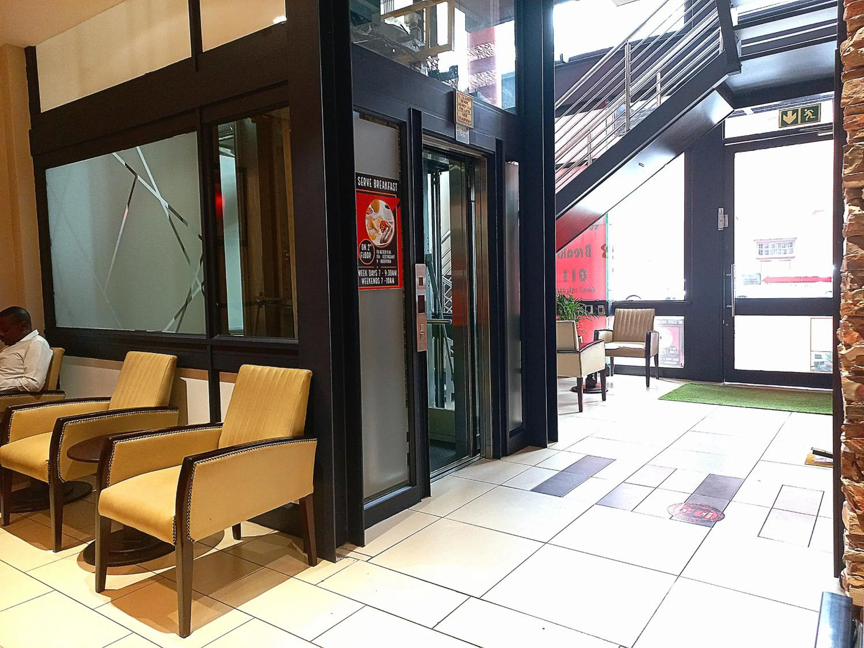 Lobby or reception in Alcazaba Hotel