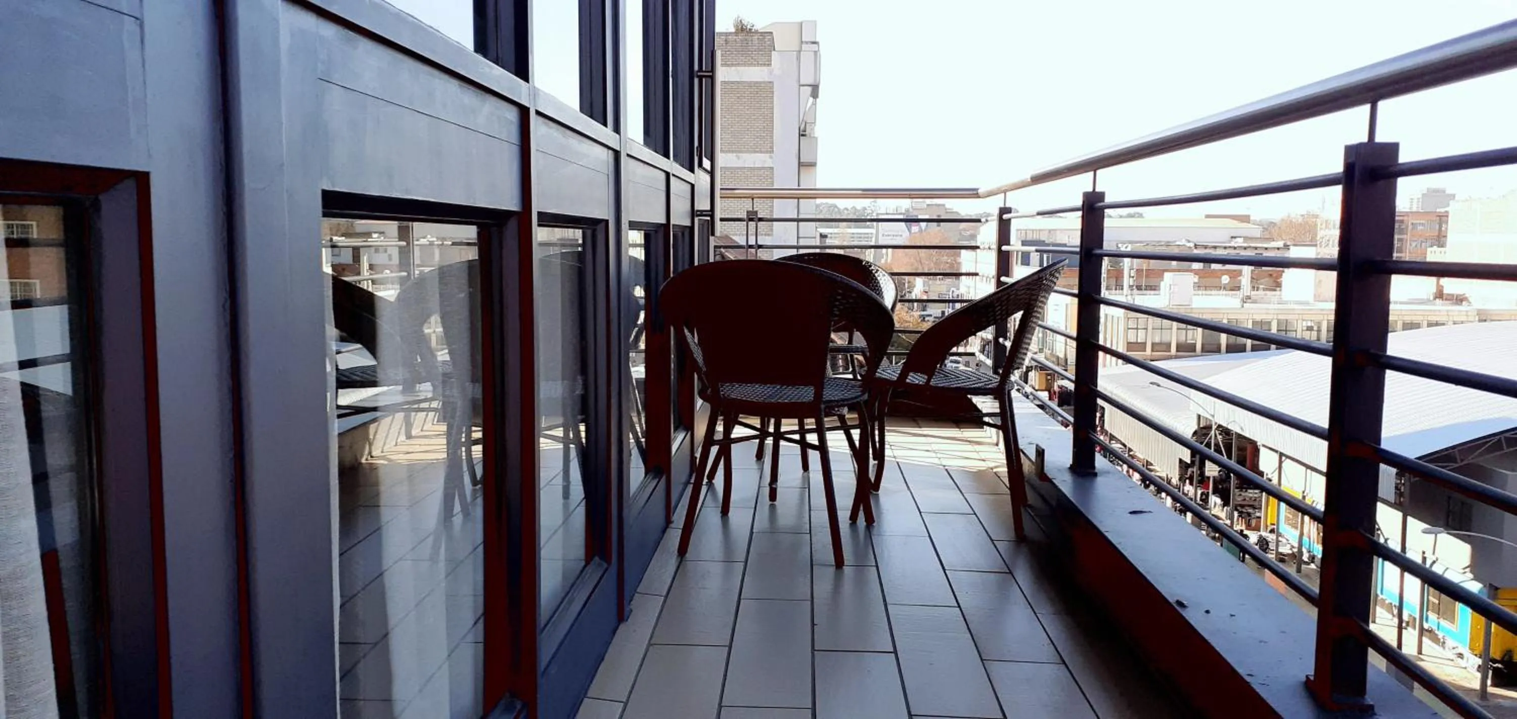 Balcony/Terrace in Alcazaba Hotel