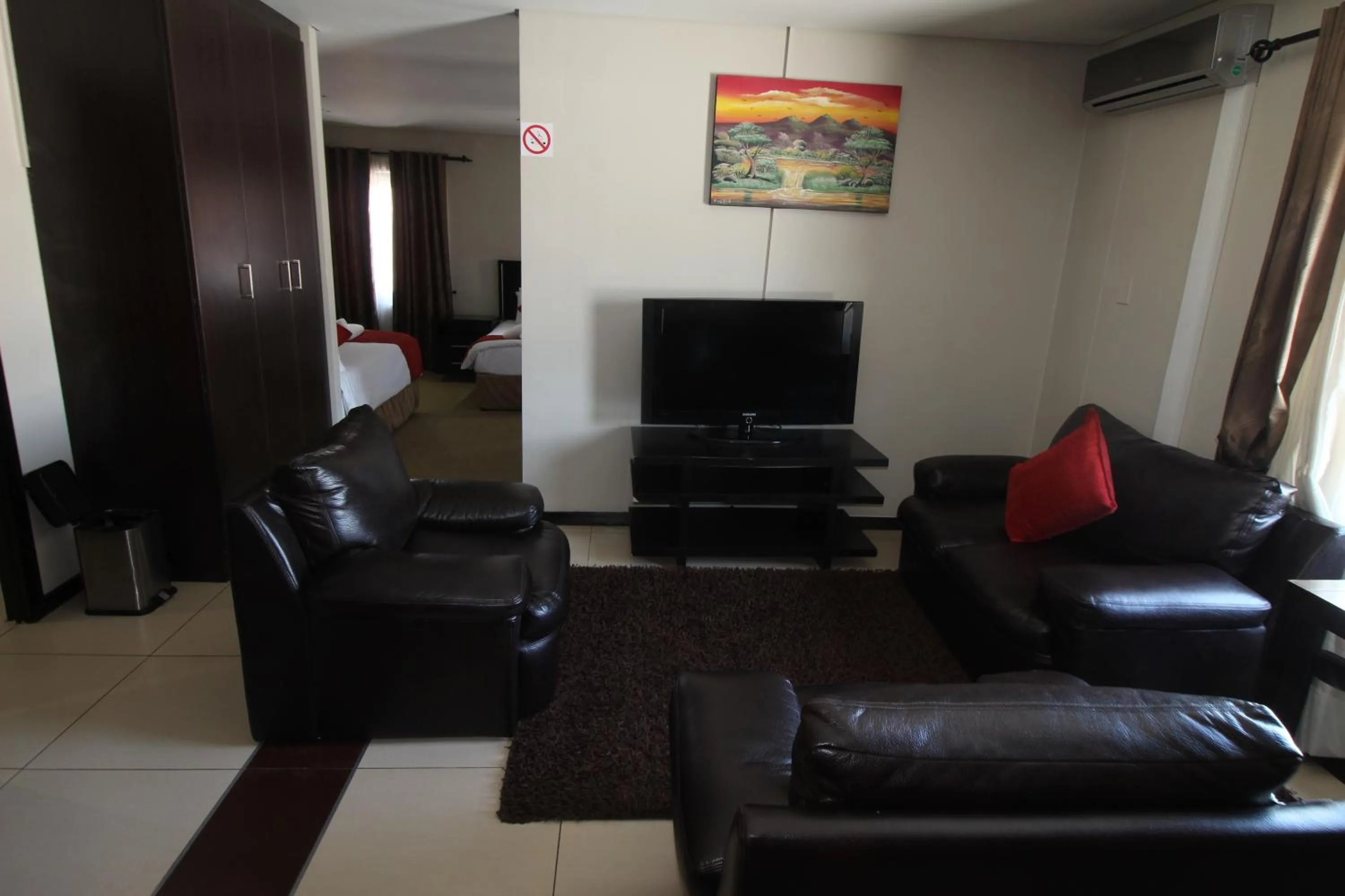 Seating area in Alcazaba Hotel