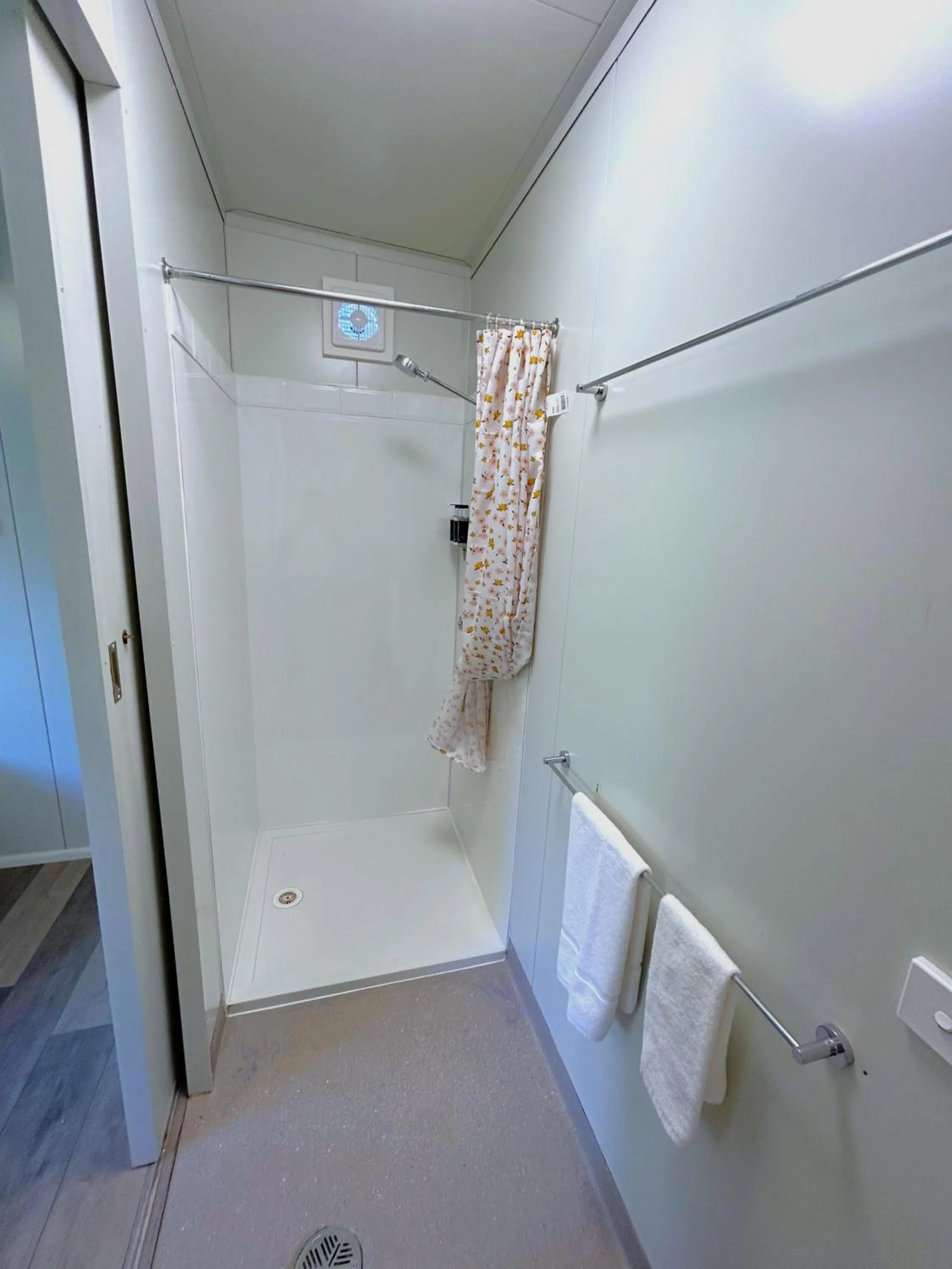 Shower in Mandurah Coastal Holiday Park