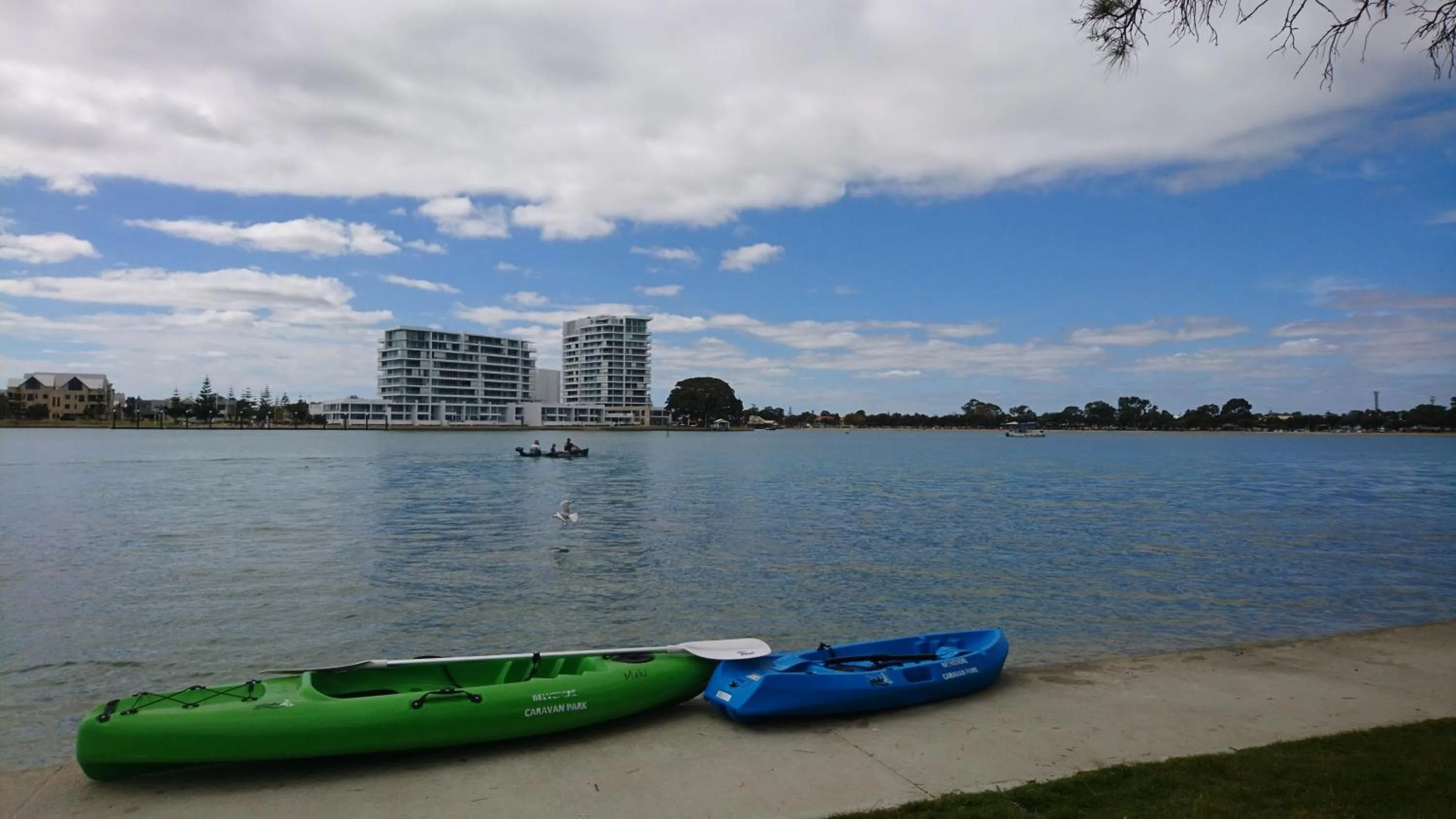 Natural landscape in Mandurah Coastal Holiday Park