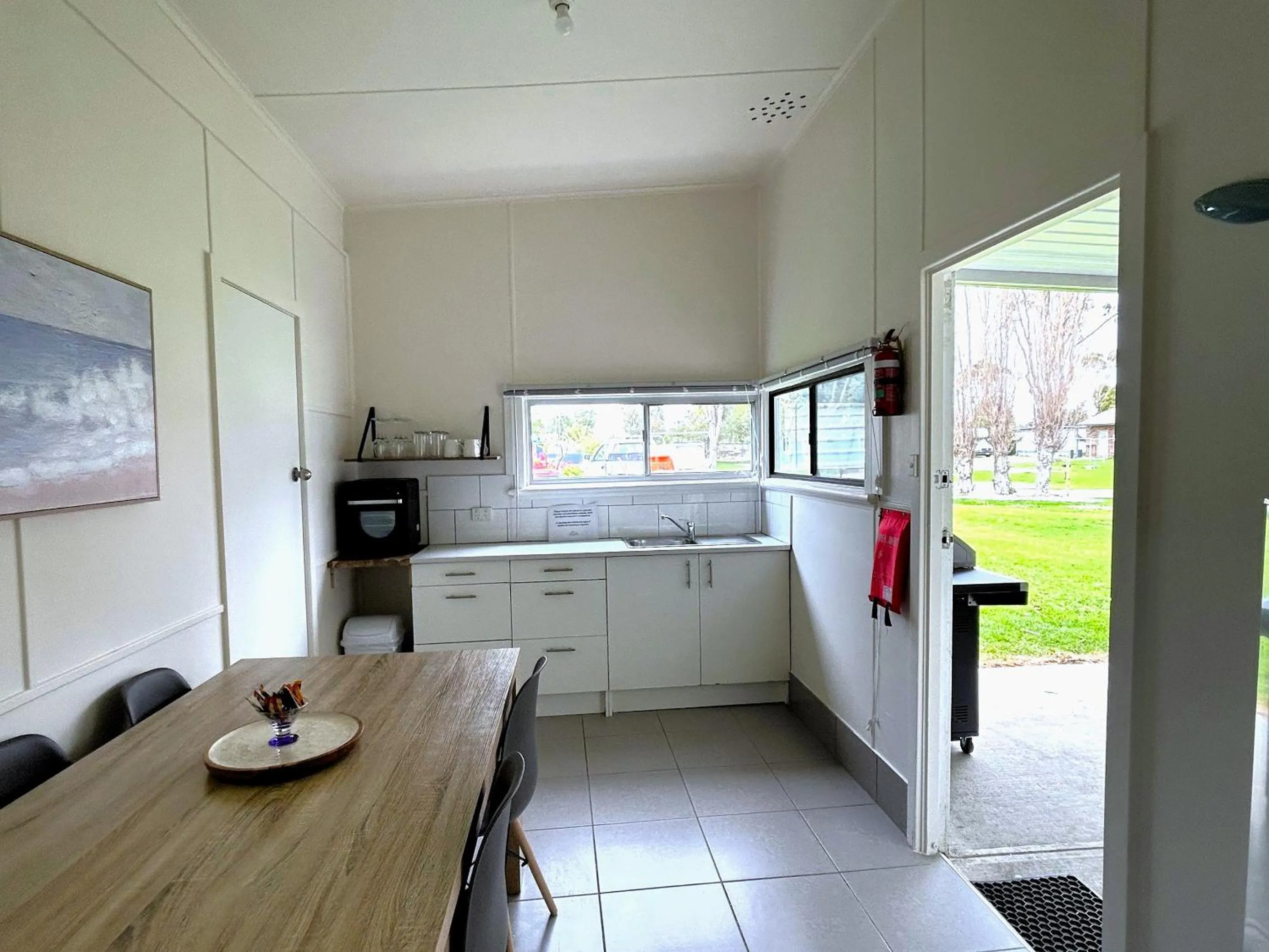 Kitchen or kitchenette in Mandurah Coastal Holiday Park