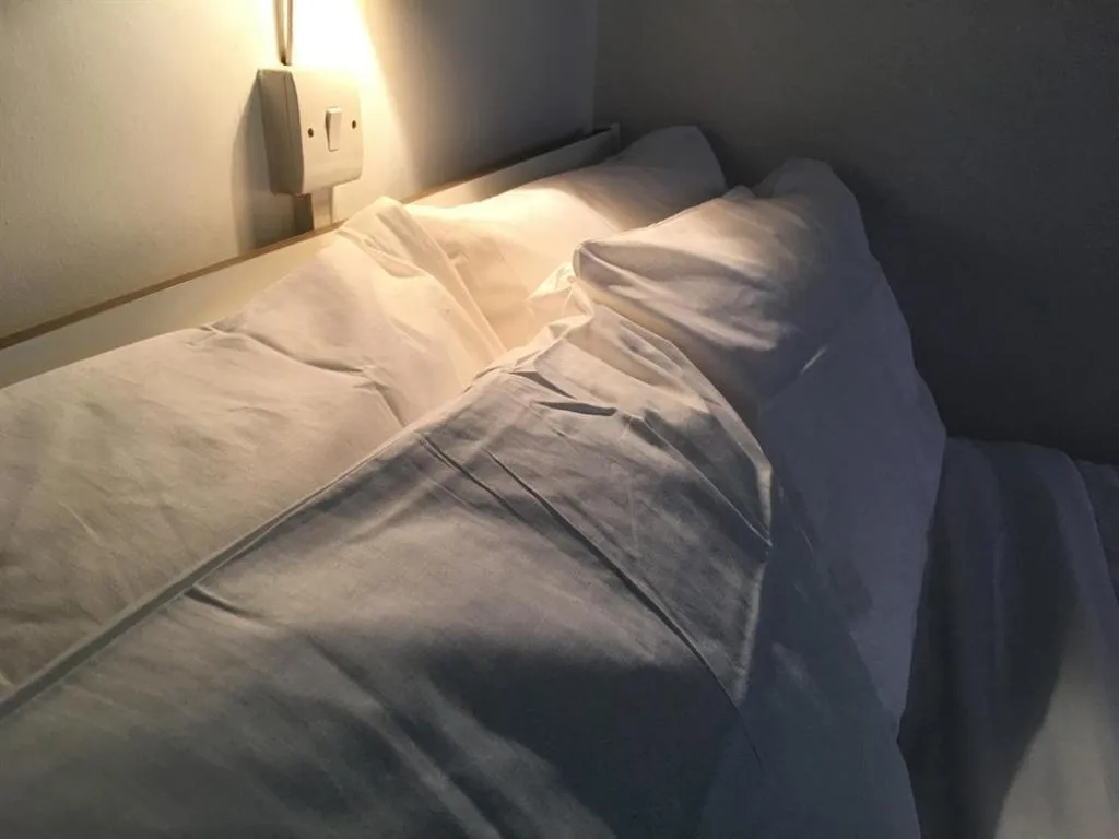 Bedroom, Bed in Marble Apartments Effra Court