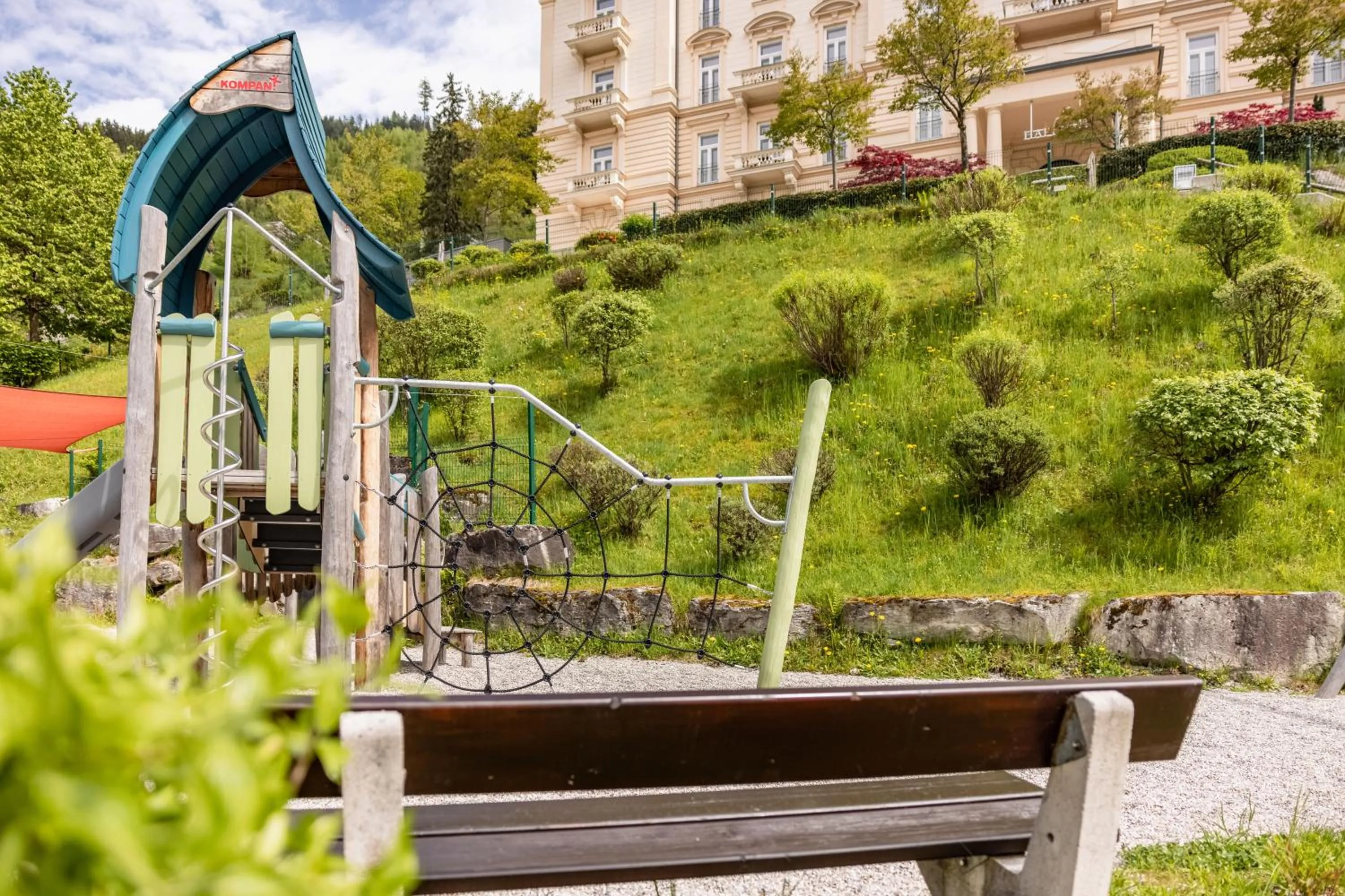Children play ground in Hapimag Ferienwohnungen Bad Gastein