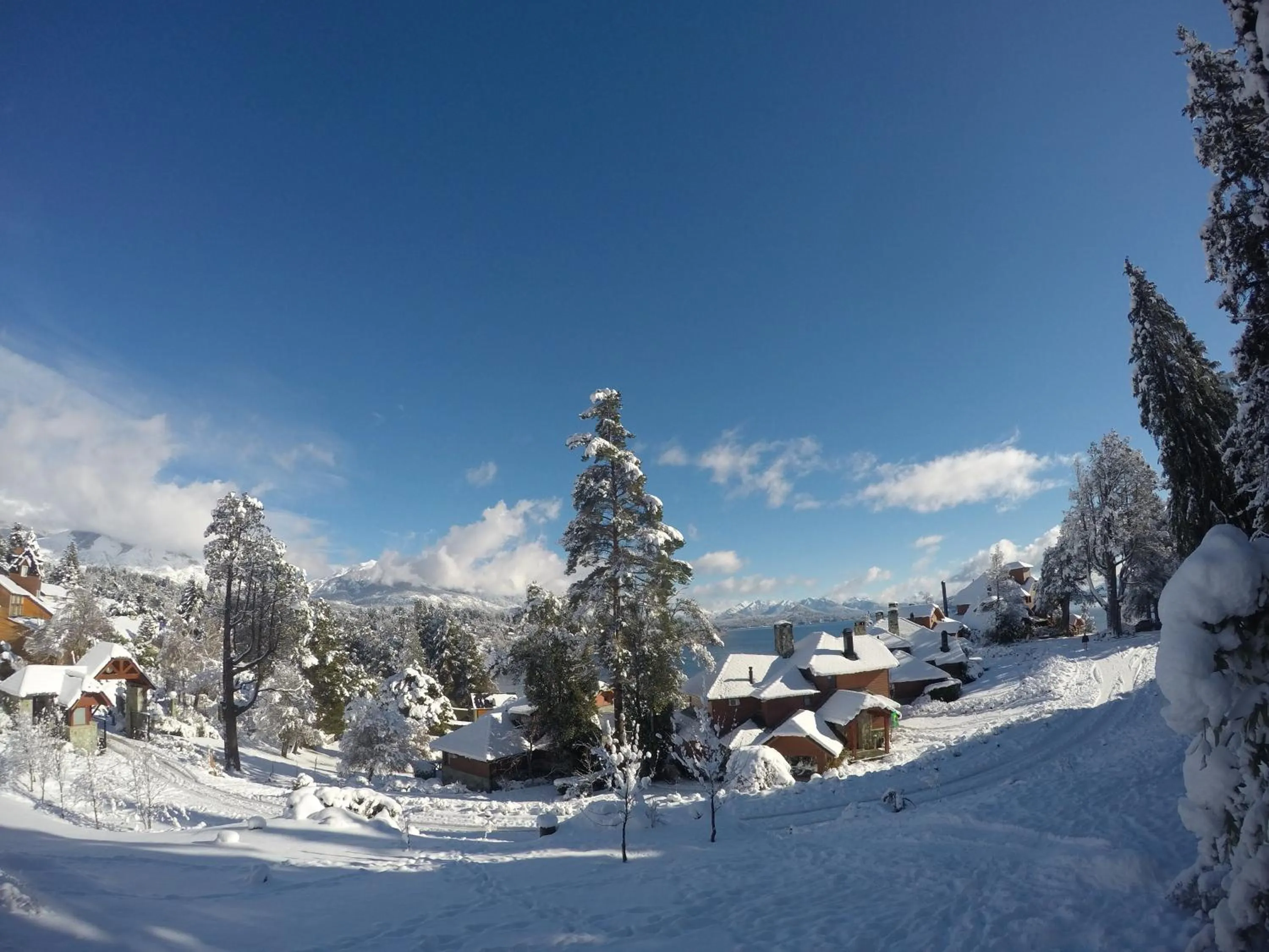 Property building in Charming Luxury Lodge & Private Spa