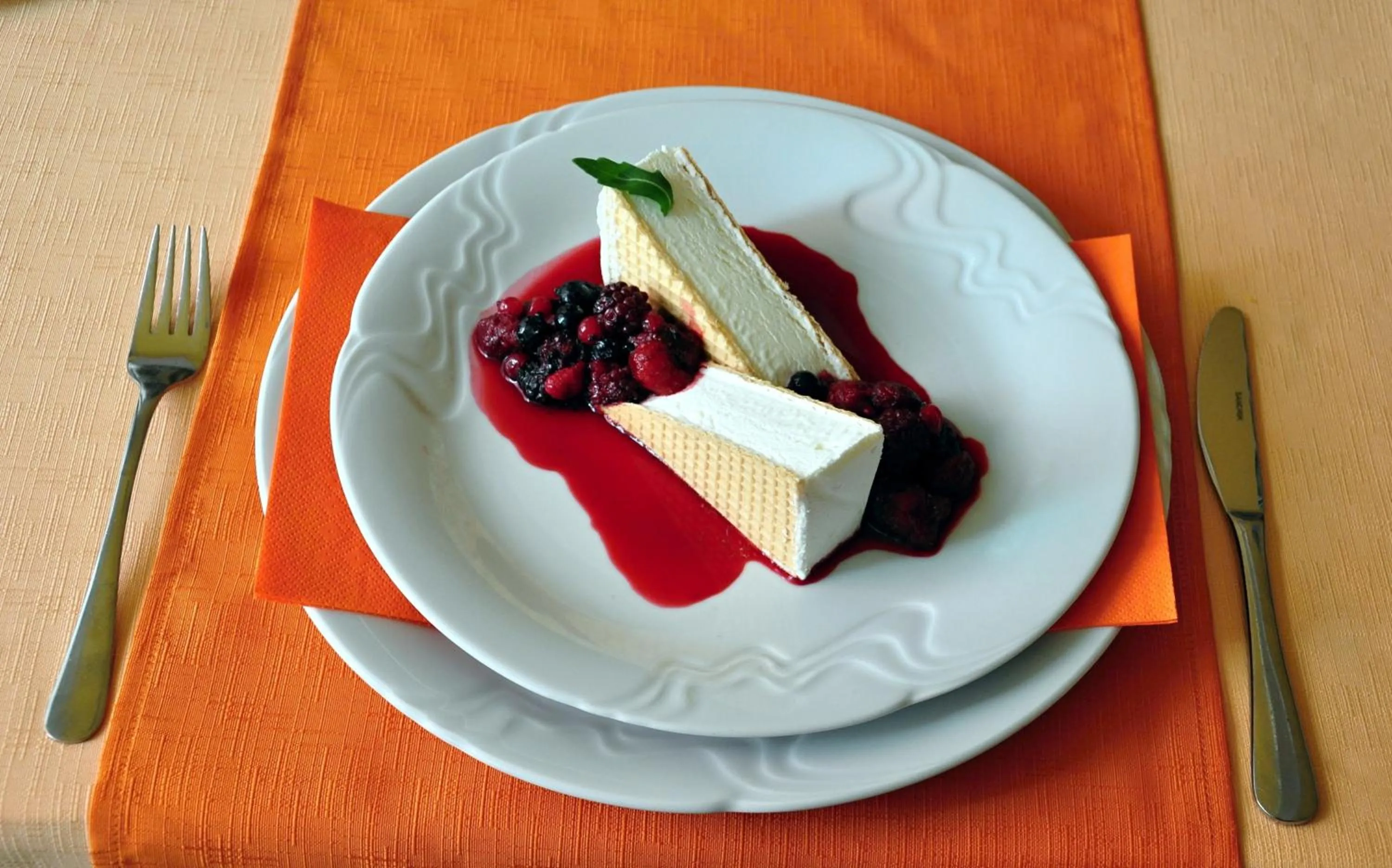 Food close-up in Tatra Hotel