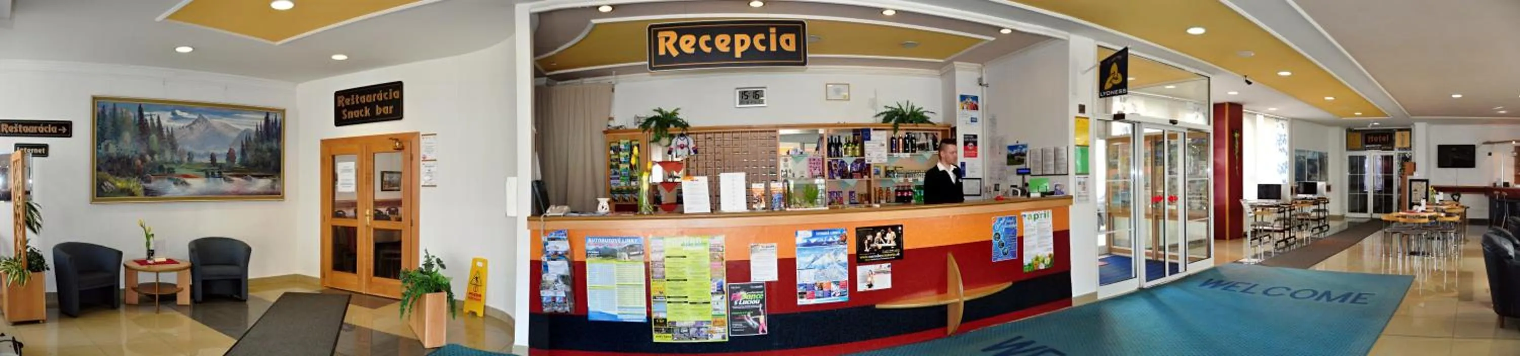 Lobby or reception in Tatra Hotel