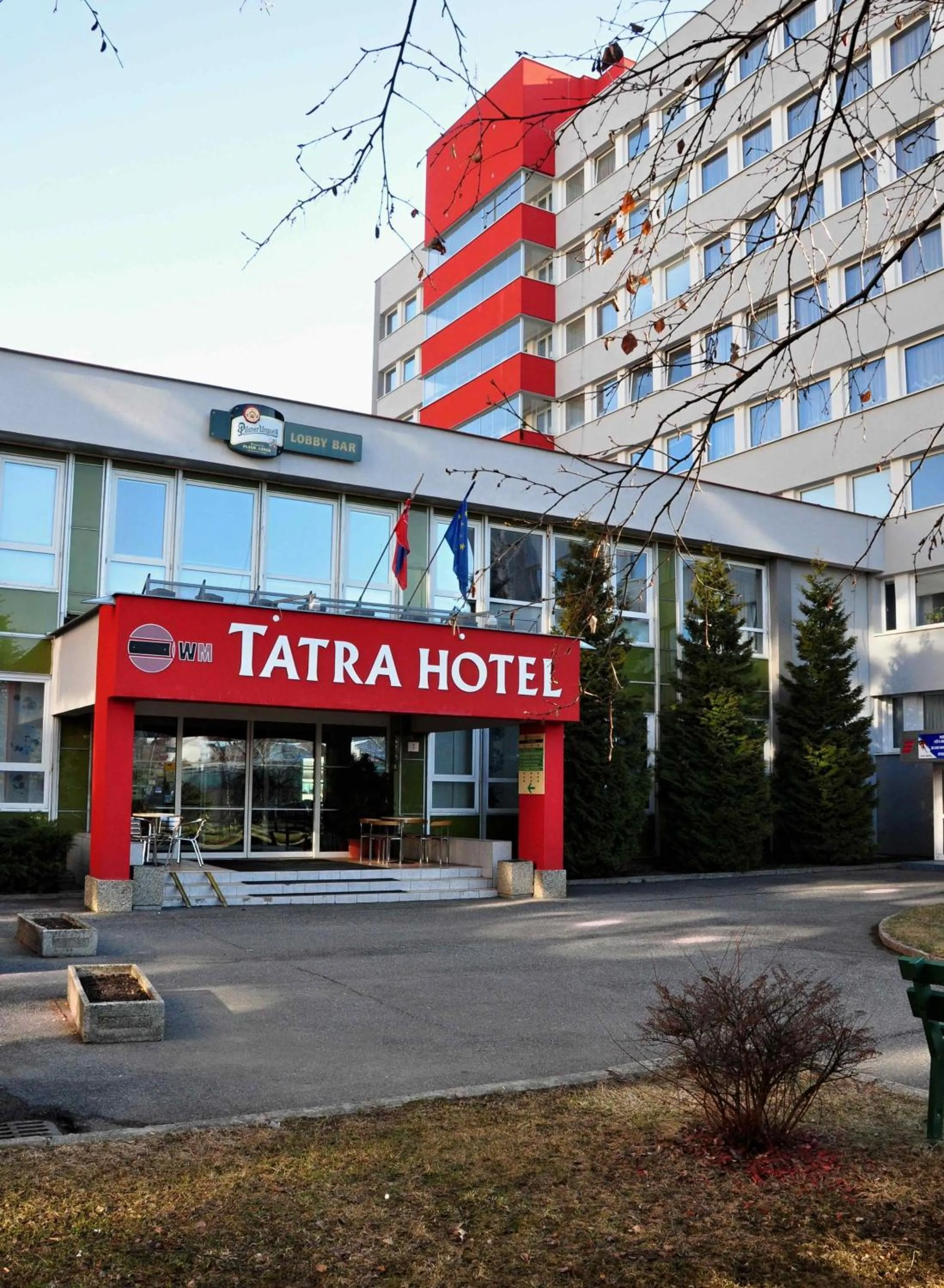 Facade/entrance in Tatra Hotel