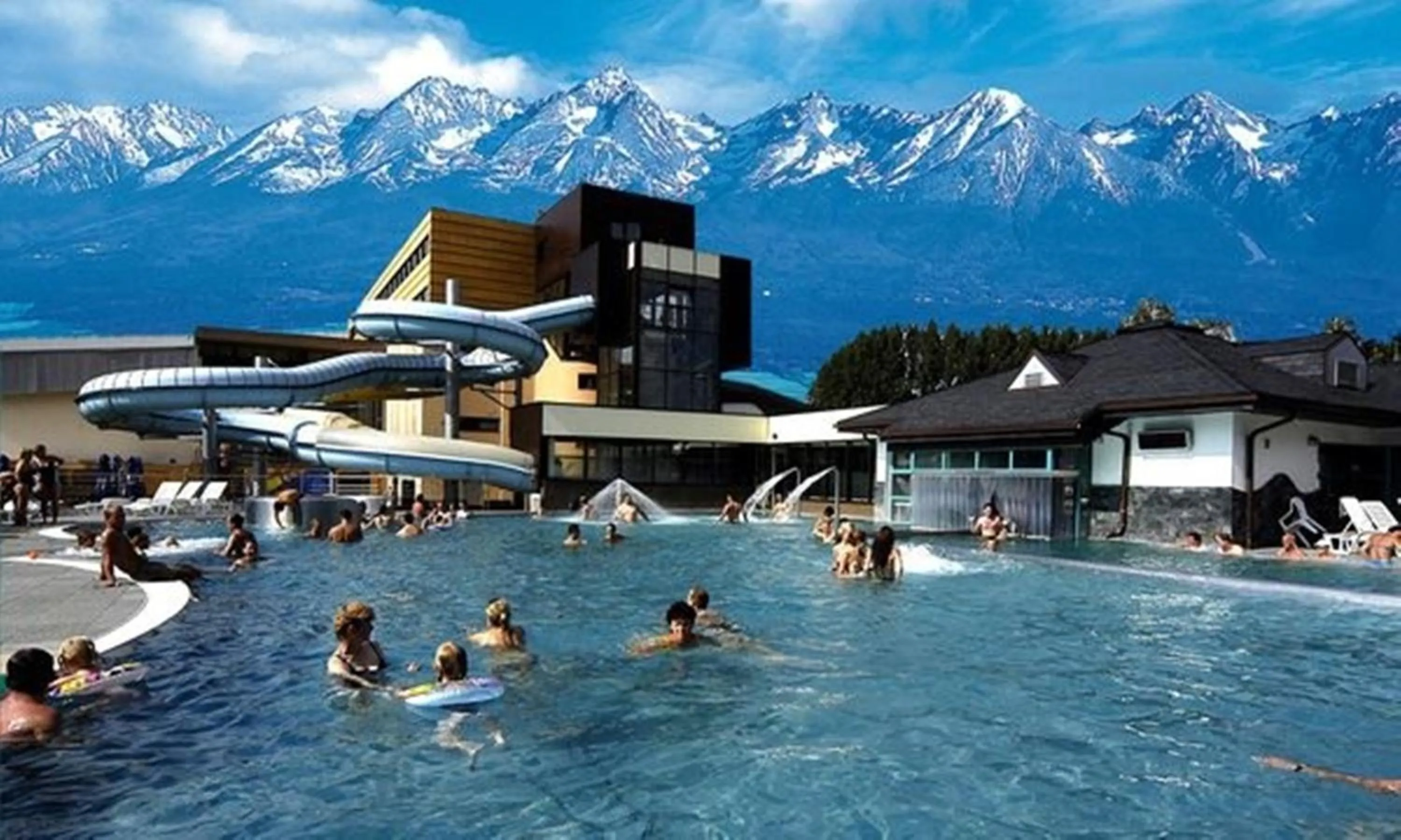 Aqua park in Tatra Hotel