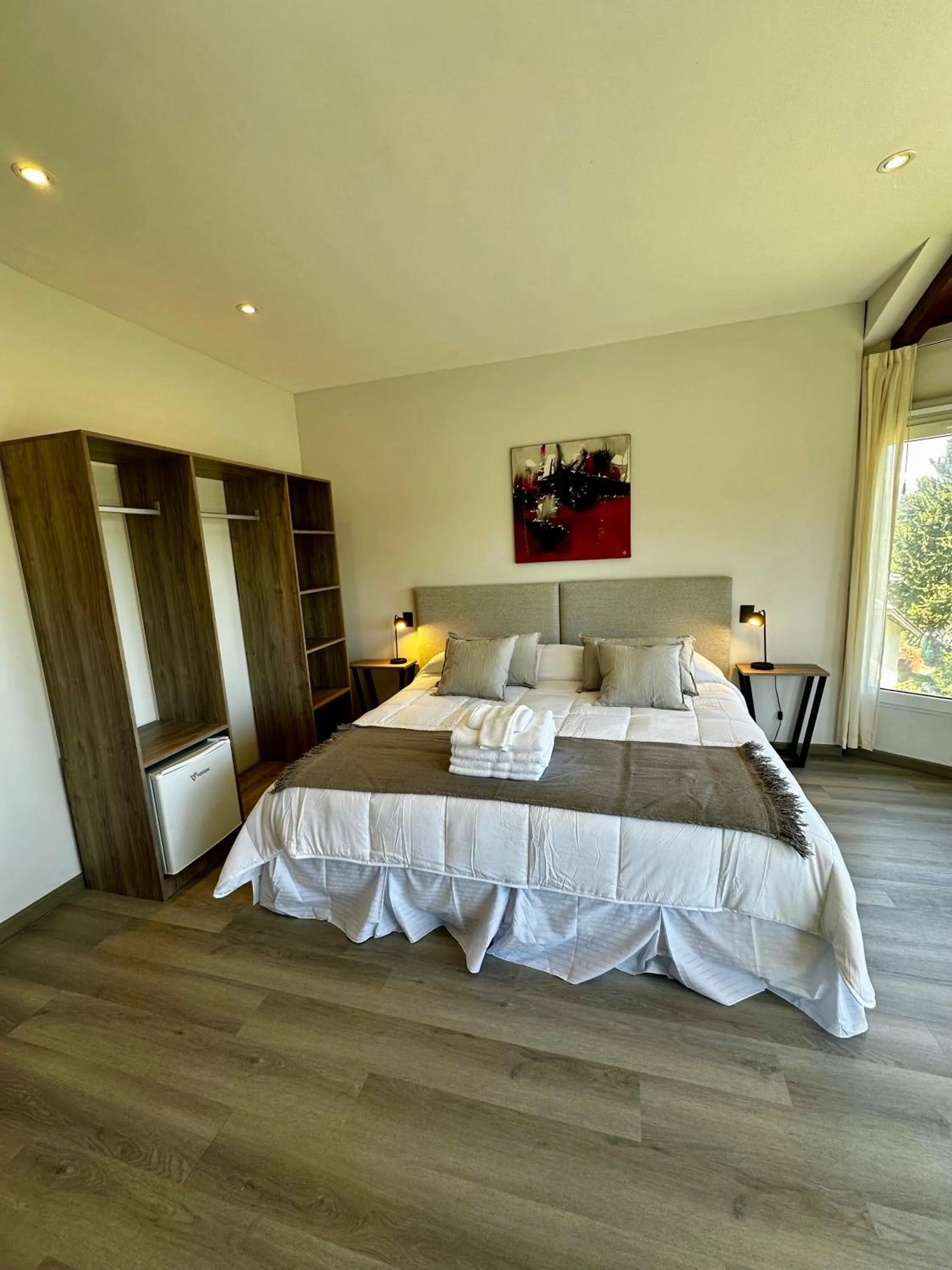 Bed in NBH Lacus Boutique Hotel