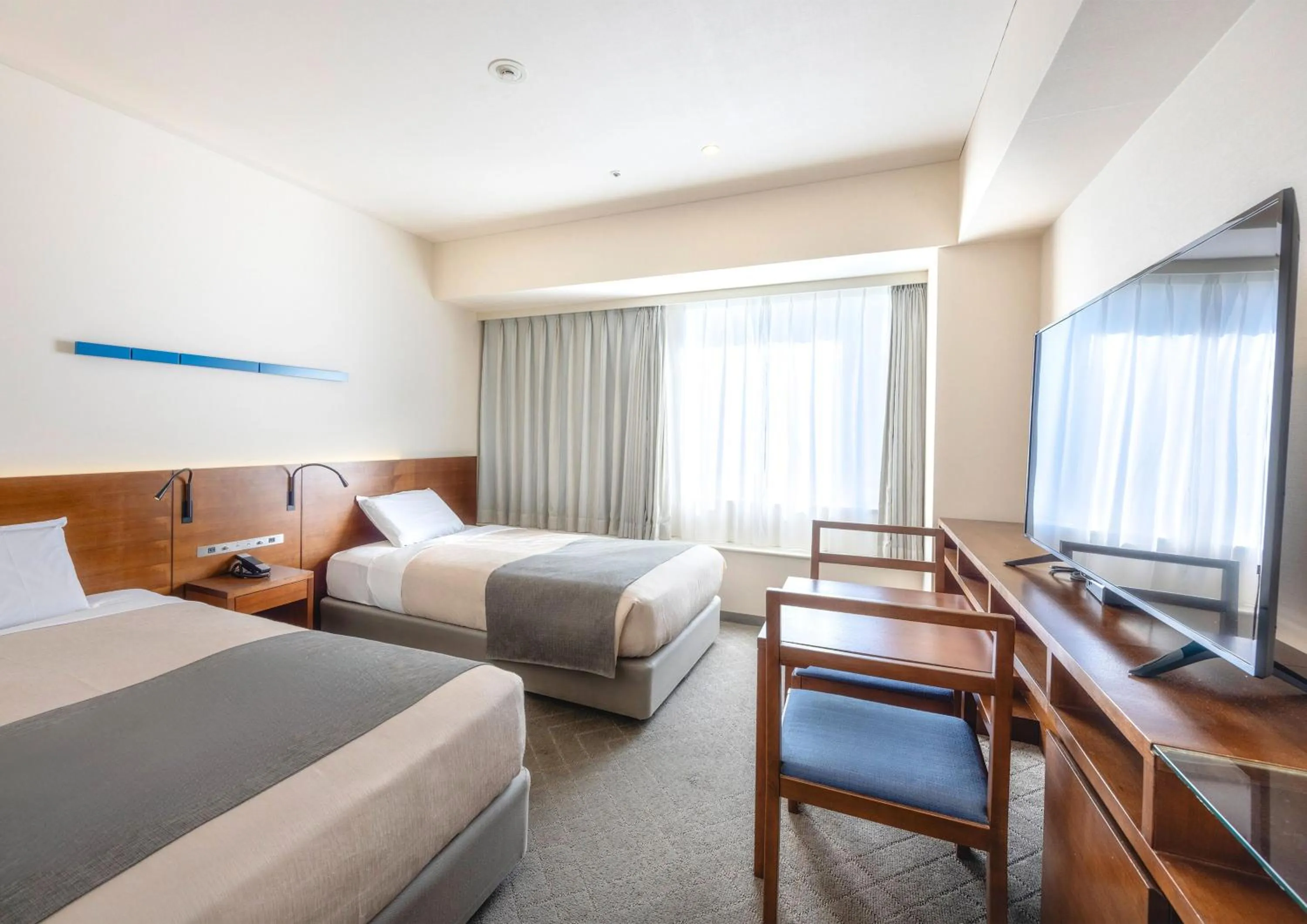 Bed in Tokyo Bay Ariake Washington Hotel