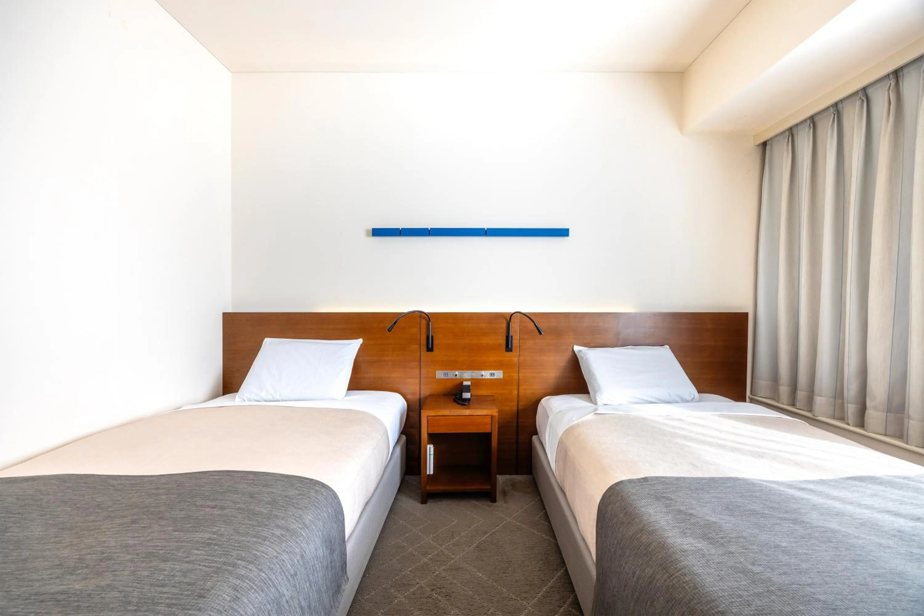 Bed in Tokyo Bay Ariake Washington Hotel