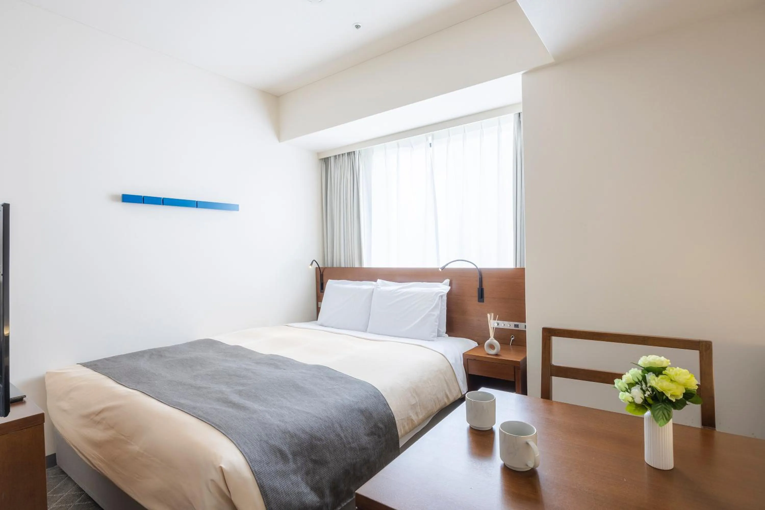 Bed in Tokyo Bay Ariake Washington Hotel