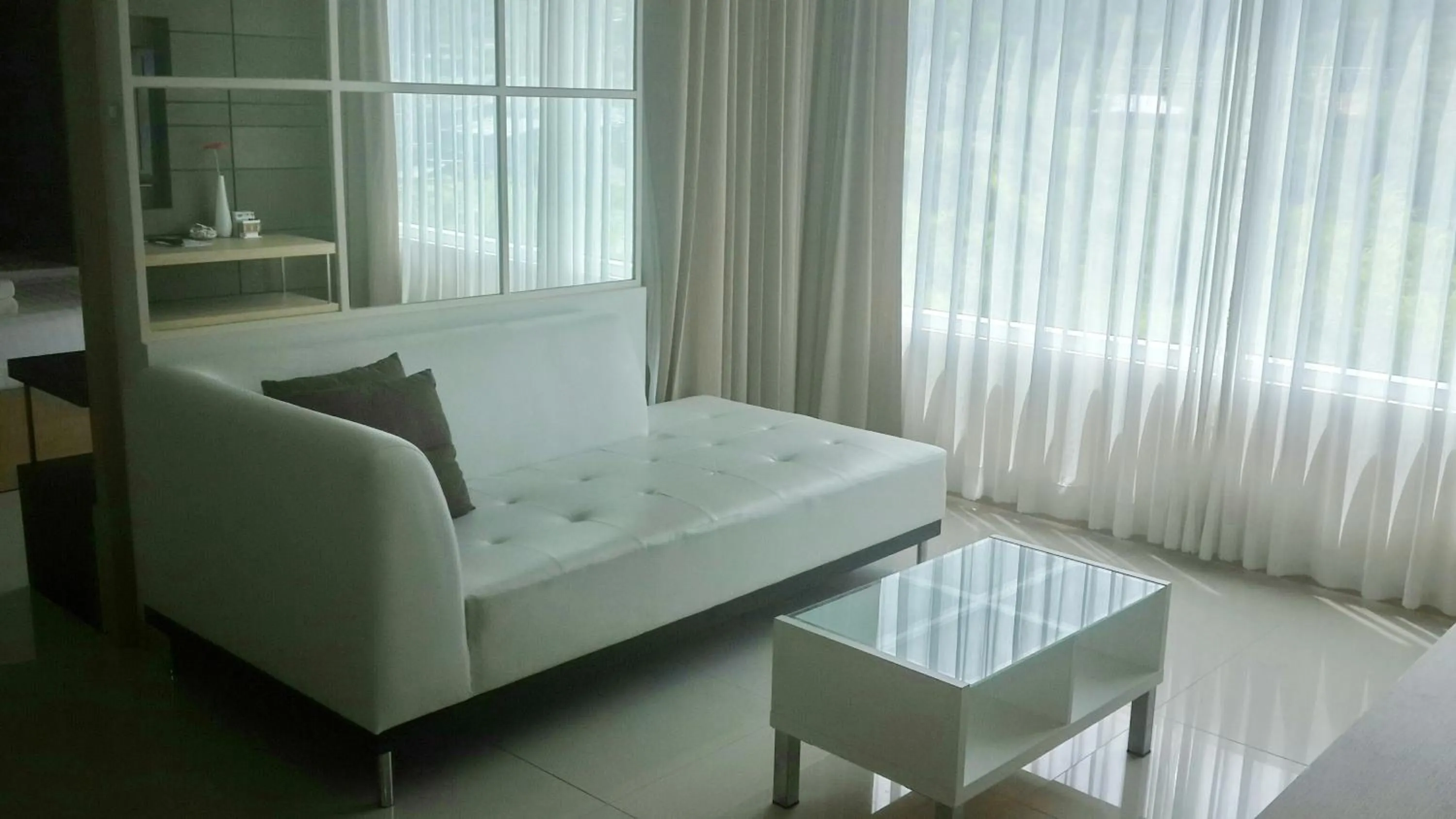 Living room in The Baycliff Residences