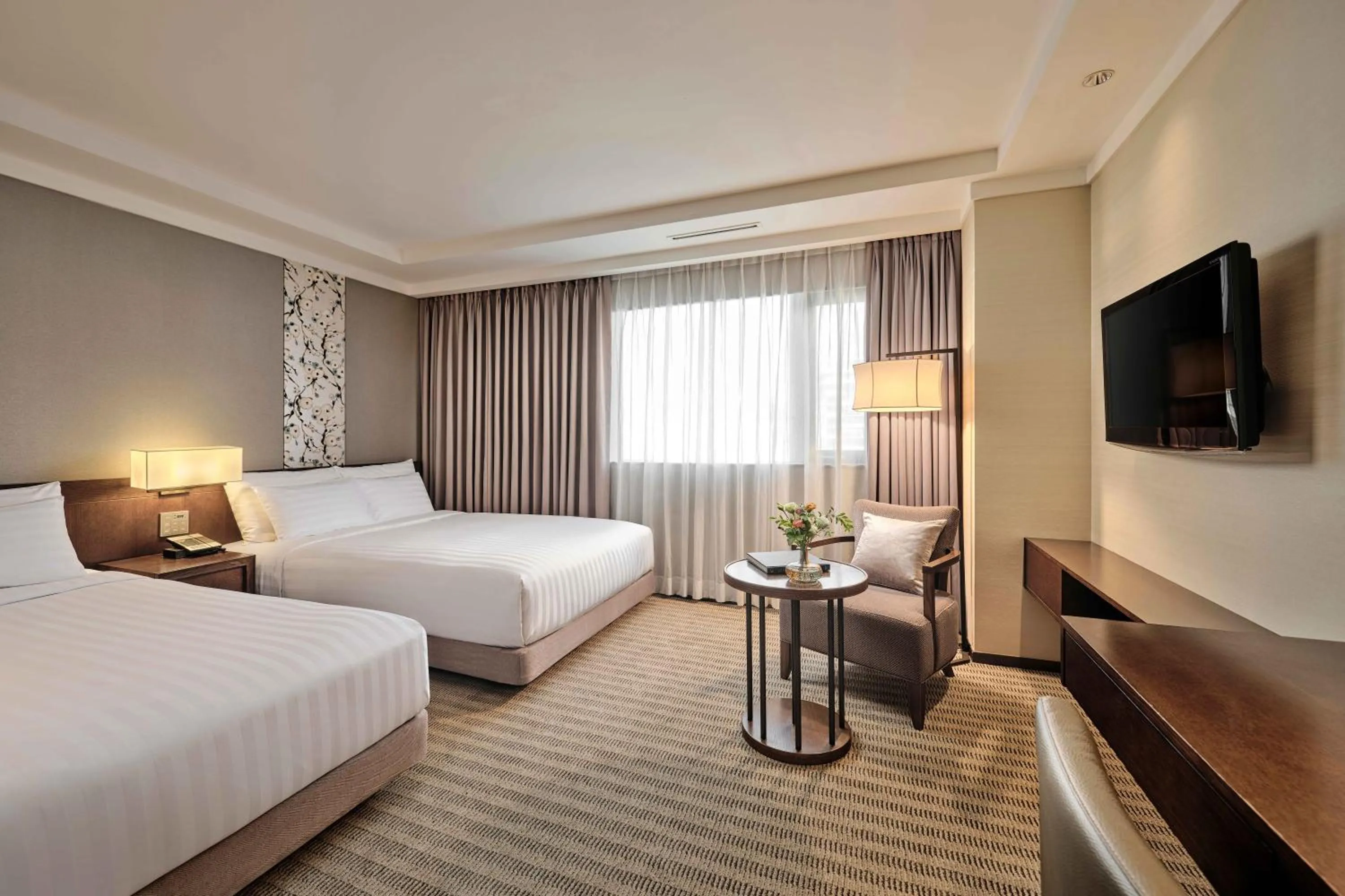 Bed in Royal Hotel Seoul