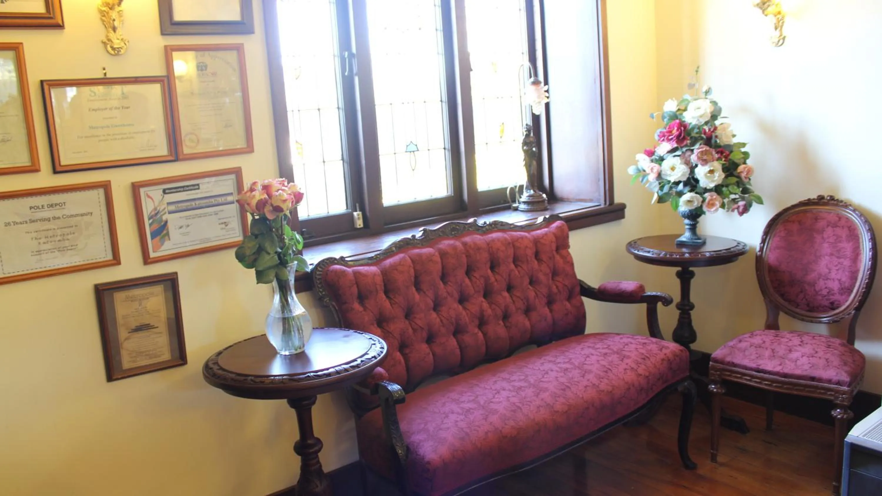 Lobby or reception in Metropole Katoomba