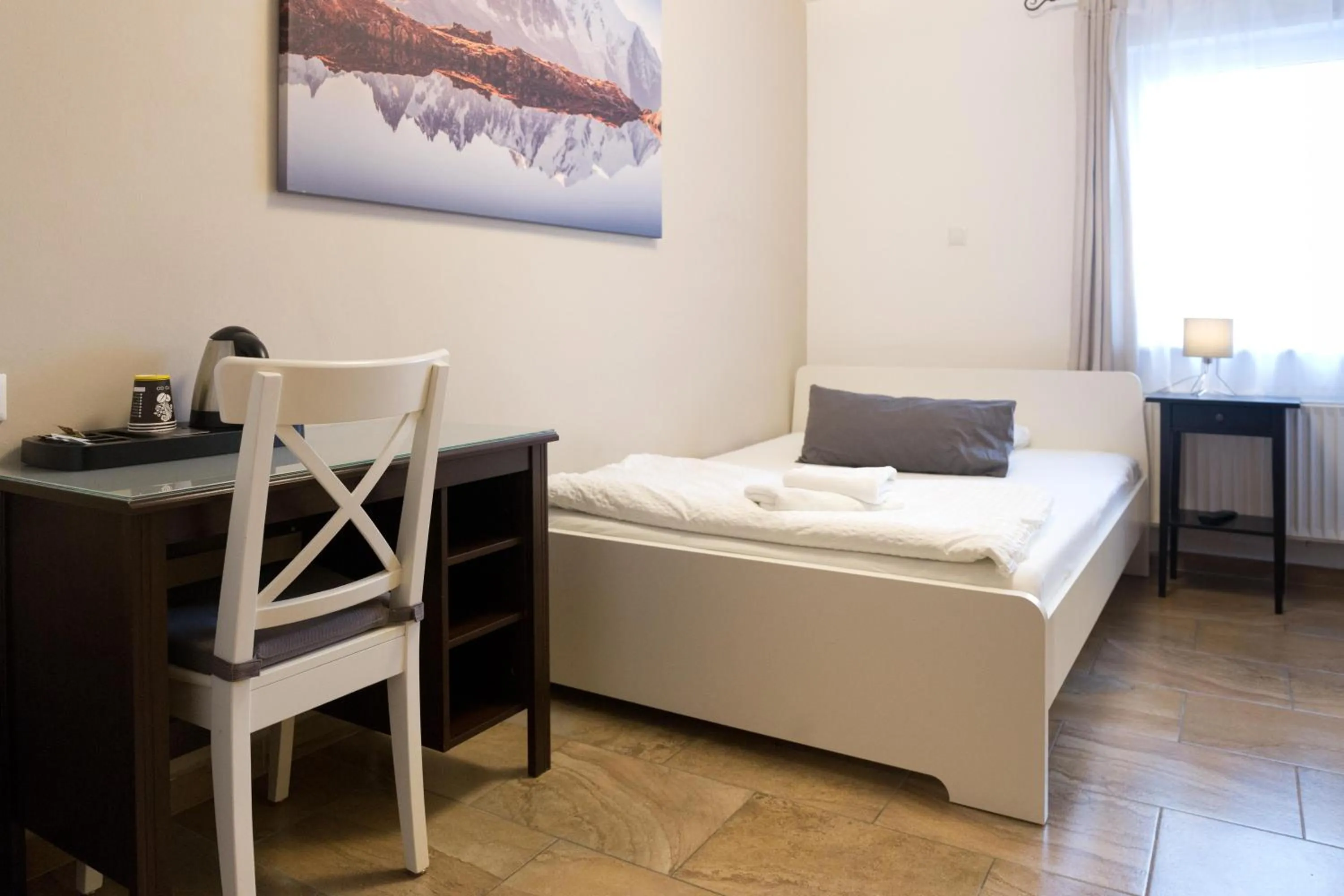 Bed in Hotel Frankenthaler Hof