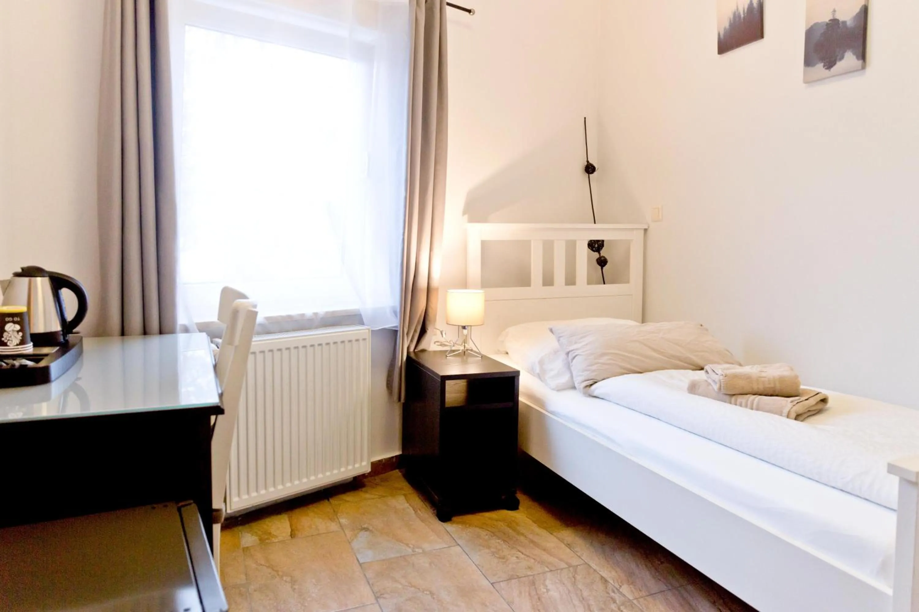 Bed in Hotel Frankenthaler Hof