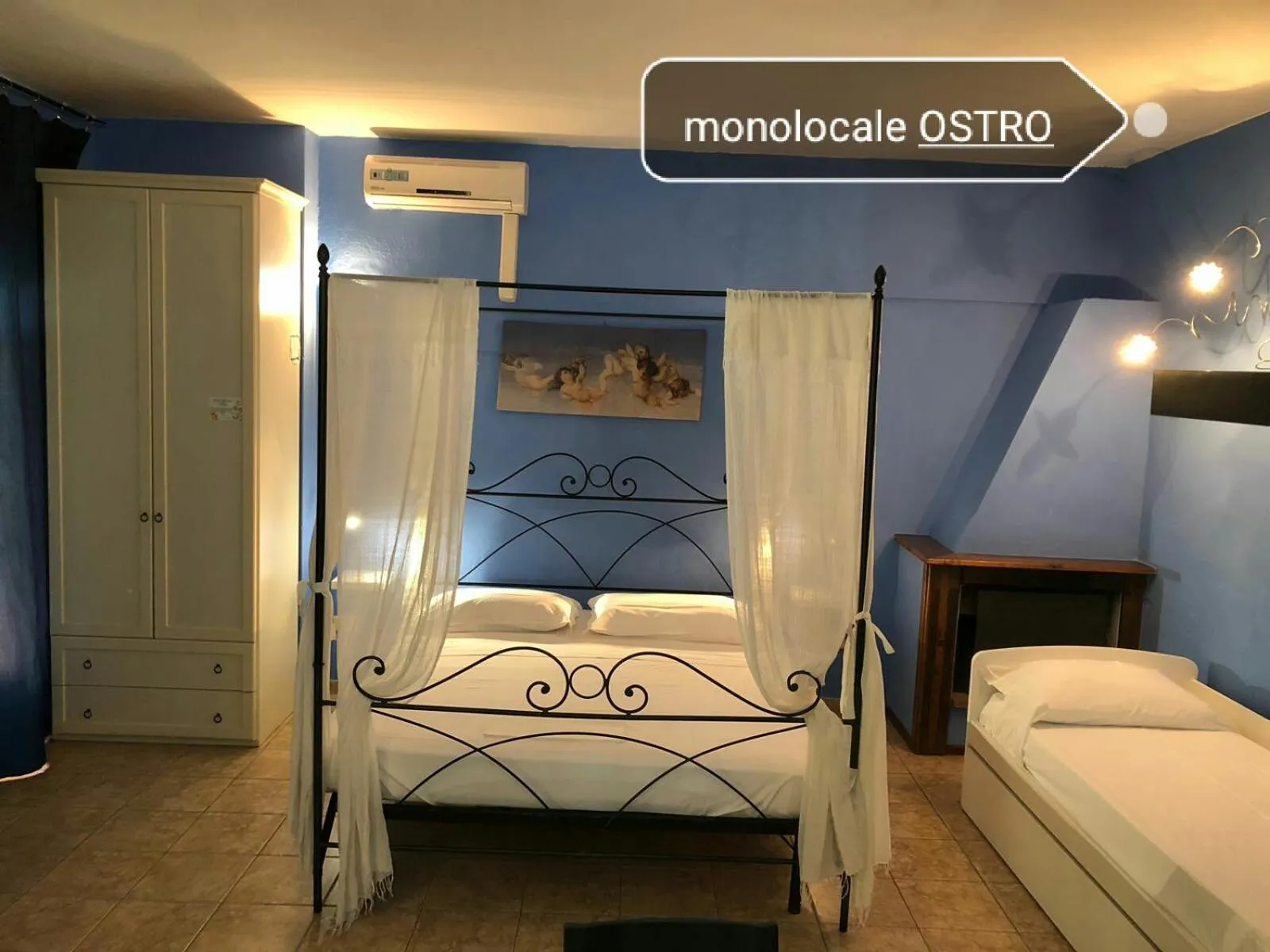 Bed in Villa Isabella