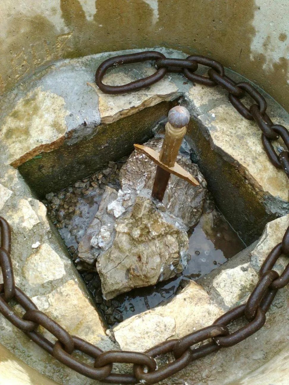 Decorative detail in Villa Isabella