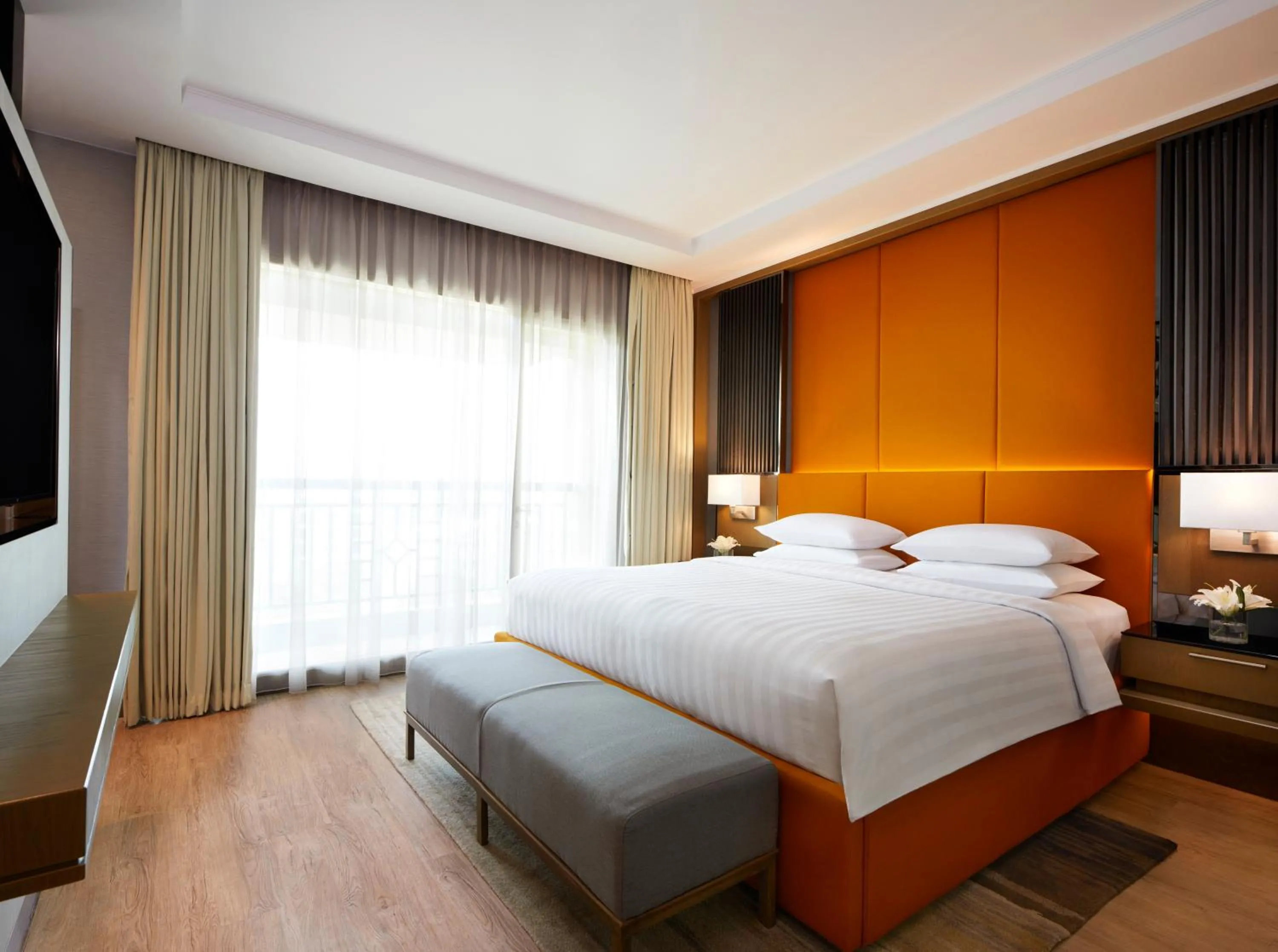 Property building, Bed in Courtyard by Marriott Bandung Dago