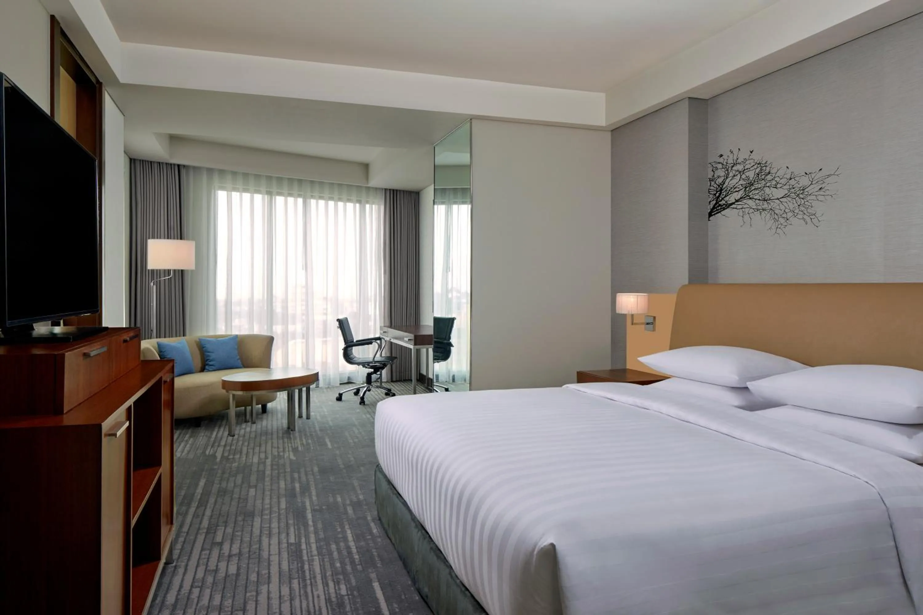 Bedroom, Bed in Courtyard by Marriott Bandung Dago