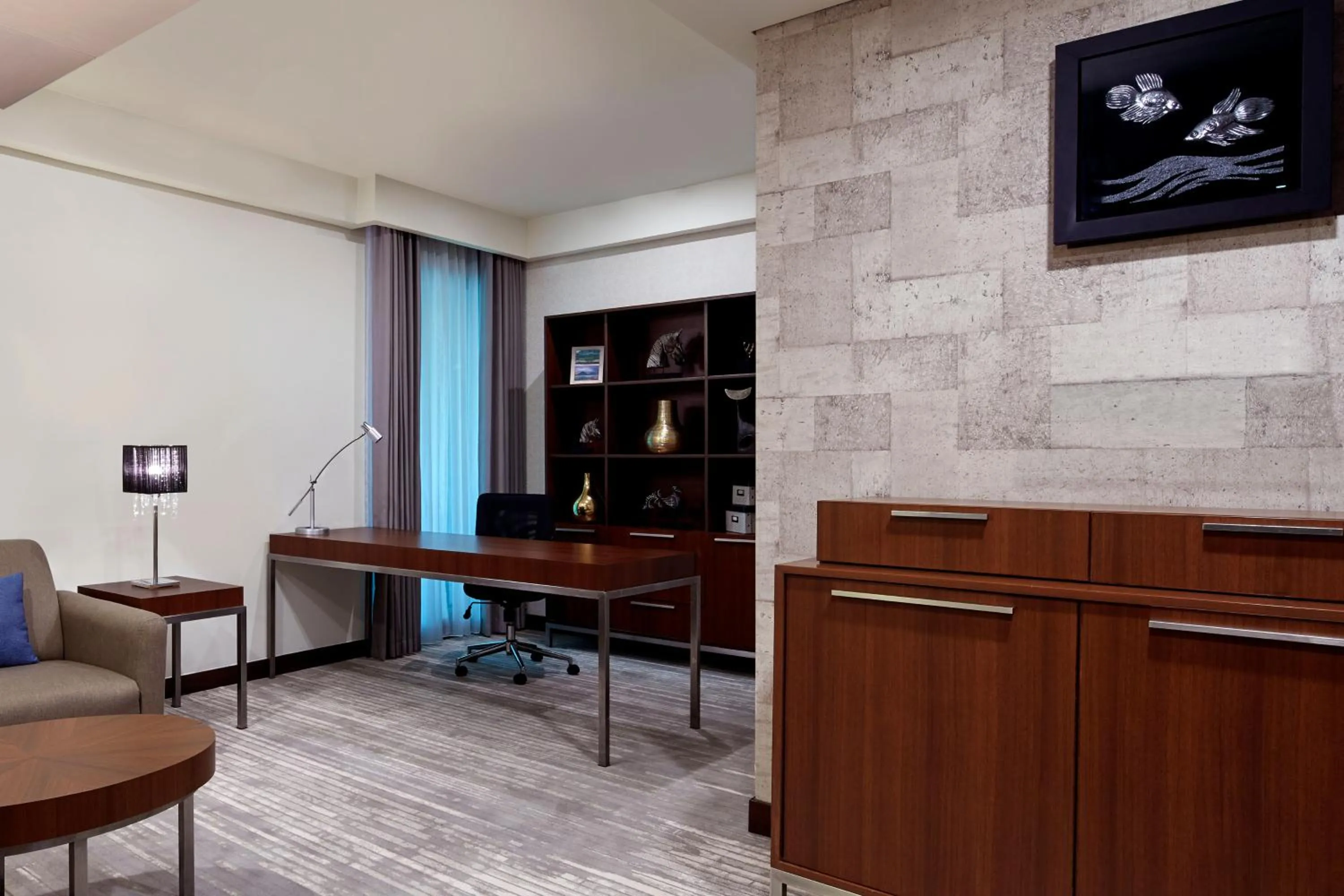 Living room in Courtyard by Marriott Bandung Dago