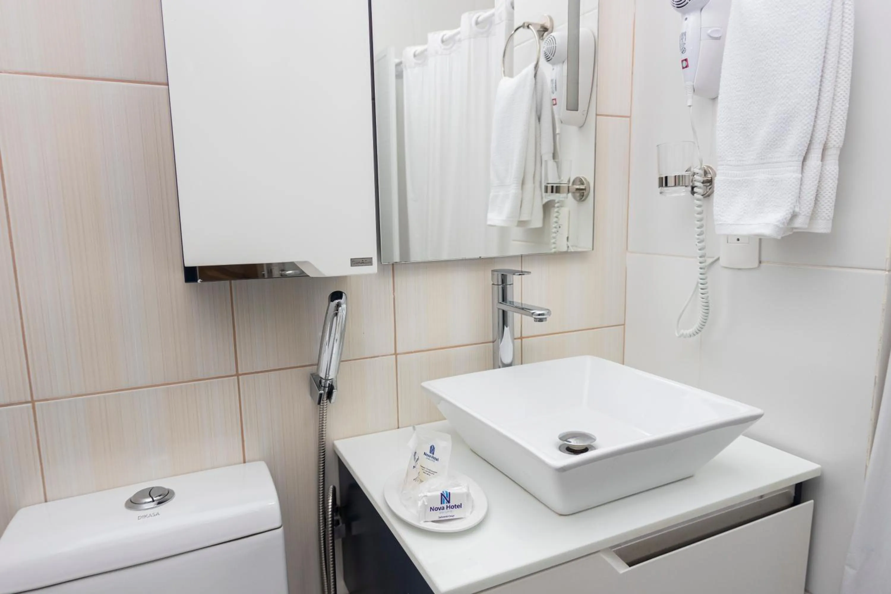 Bathroom in Nova Hotel