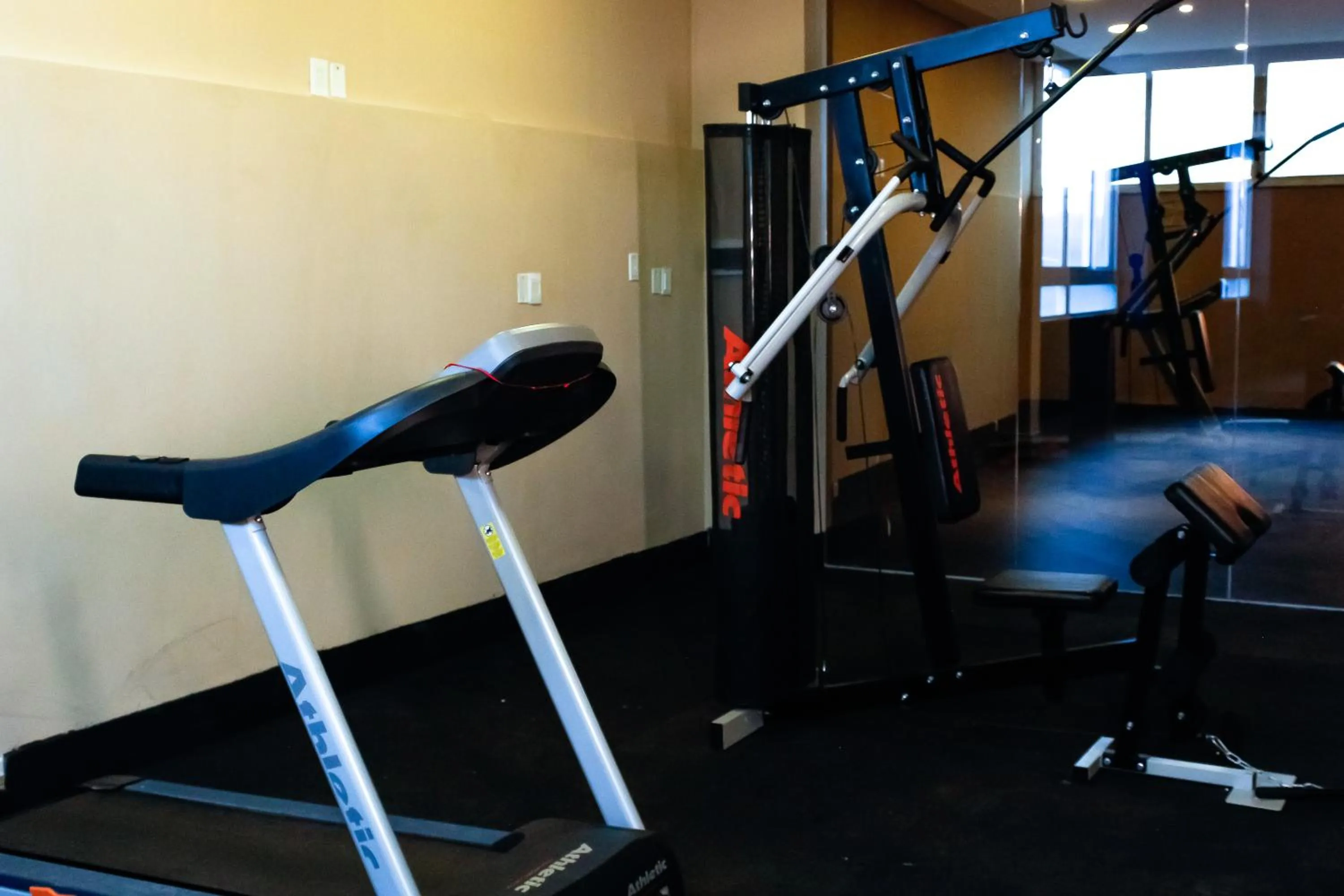 Fitness centre/facilities in Nova Hotel