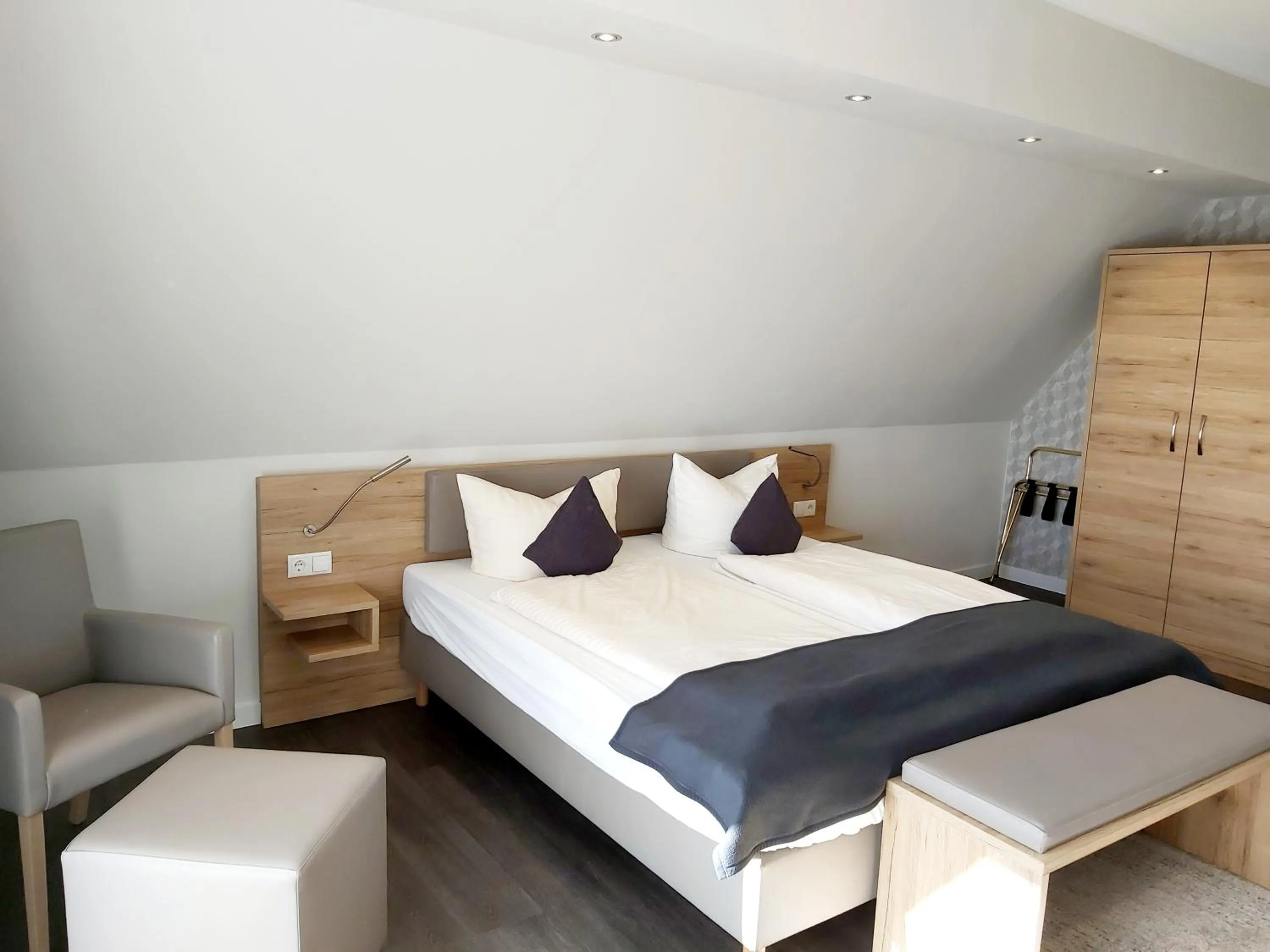 Bed in Hotel Pieper-Kersten