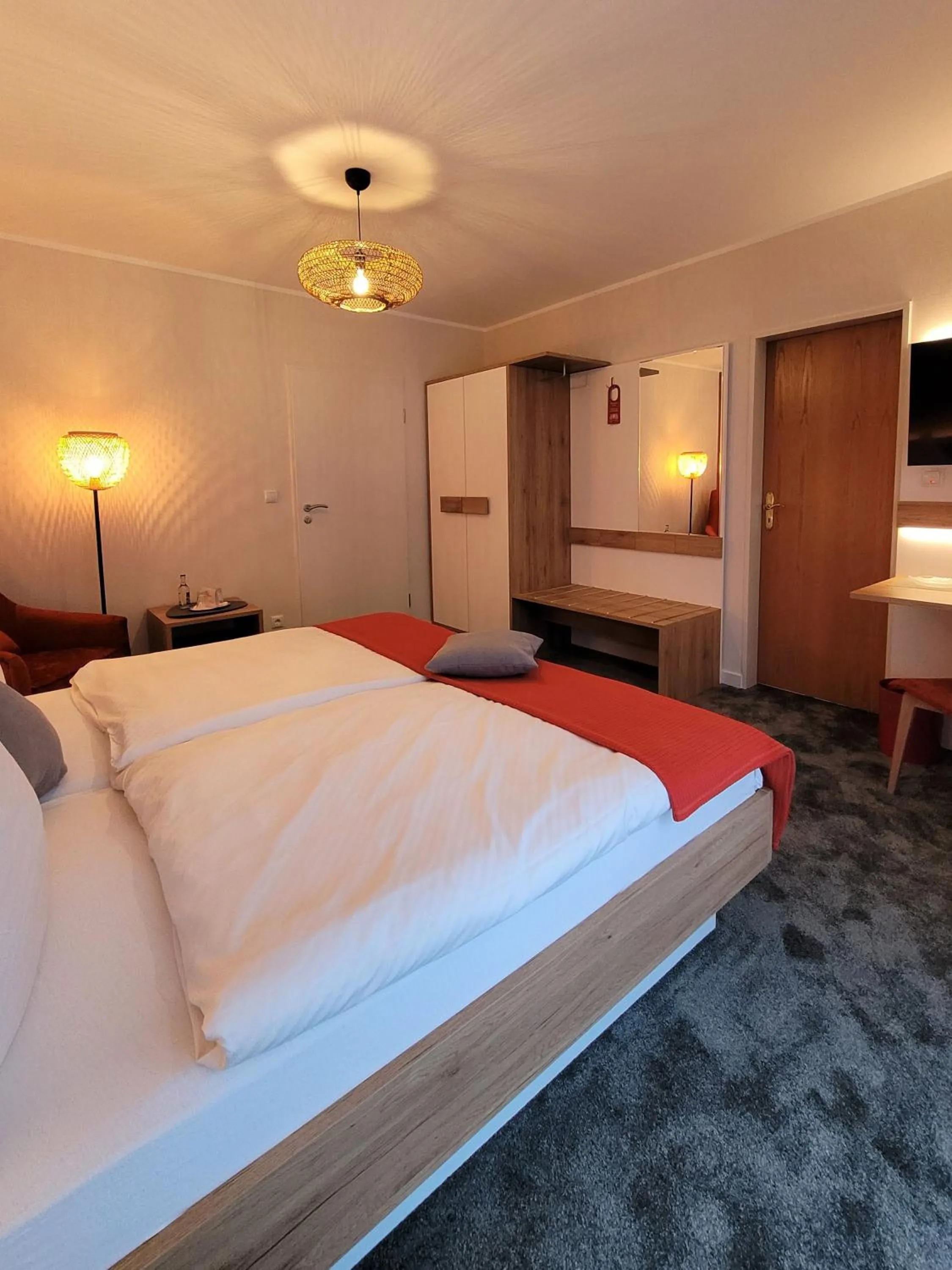 Balcony/Terrace, Bed in Hotel Pieper-Kersten