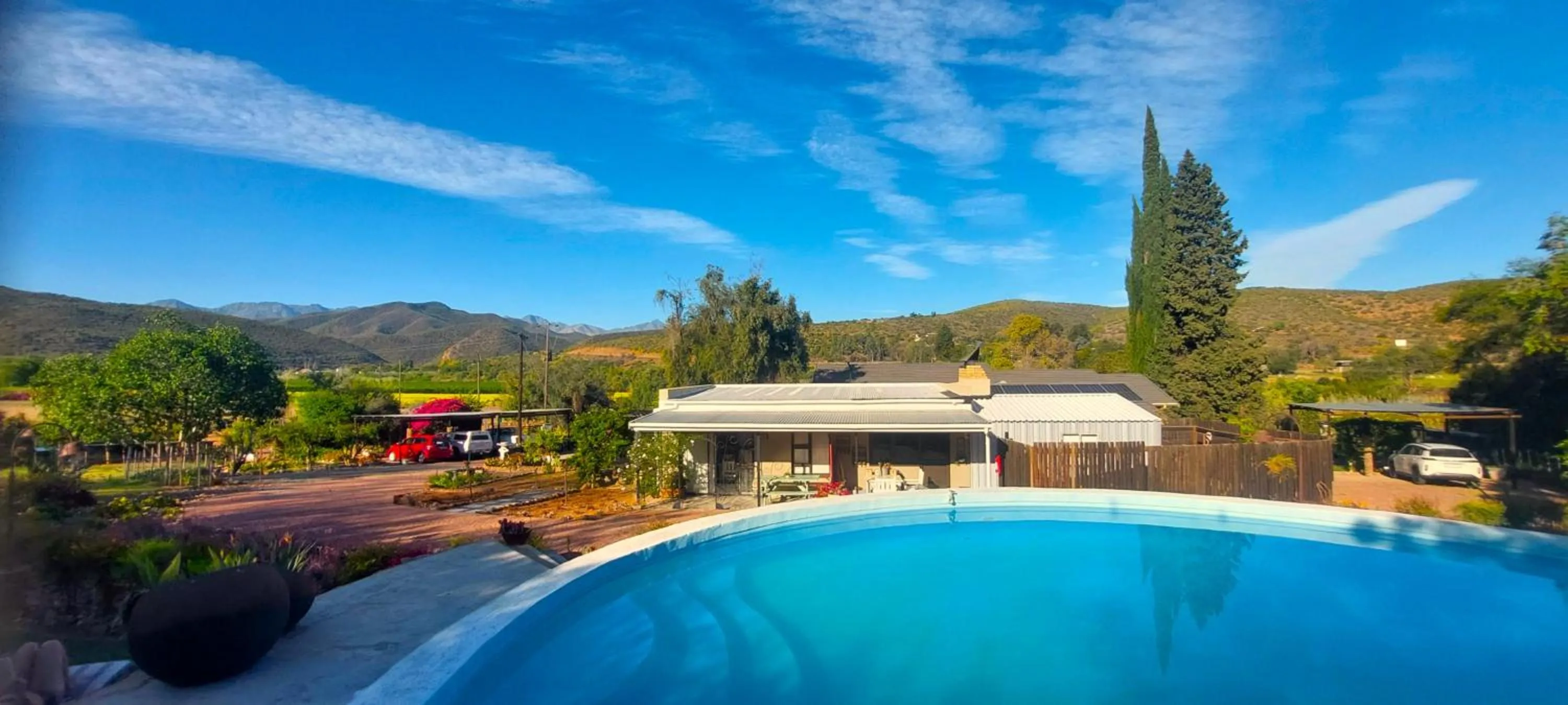 Garden view in Die Fonteine Country Guesthouse and Glamping