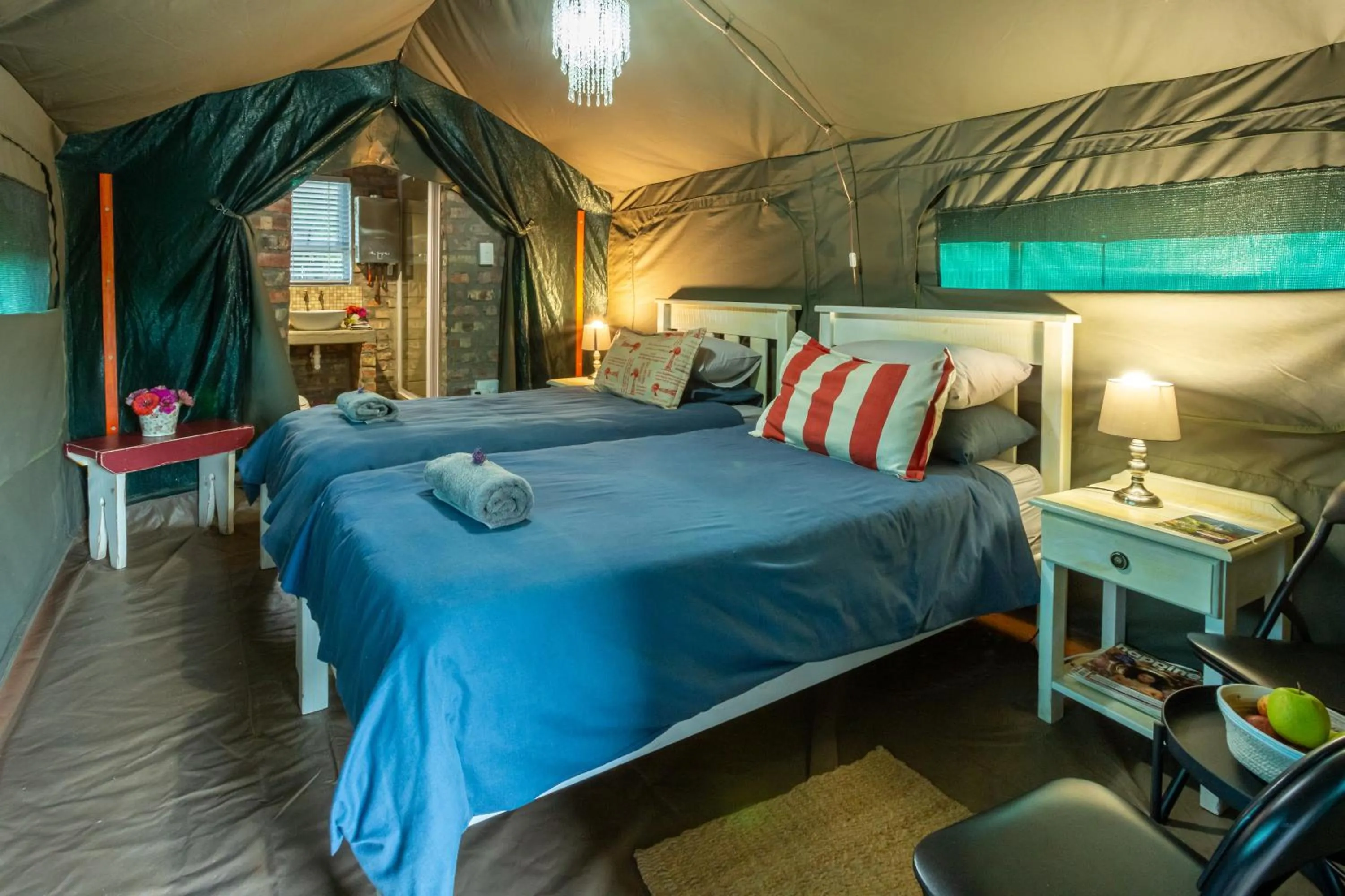 Bedroom, Bed in Die Fonteine Country Guesthouse and Glamping