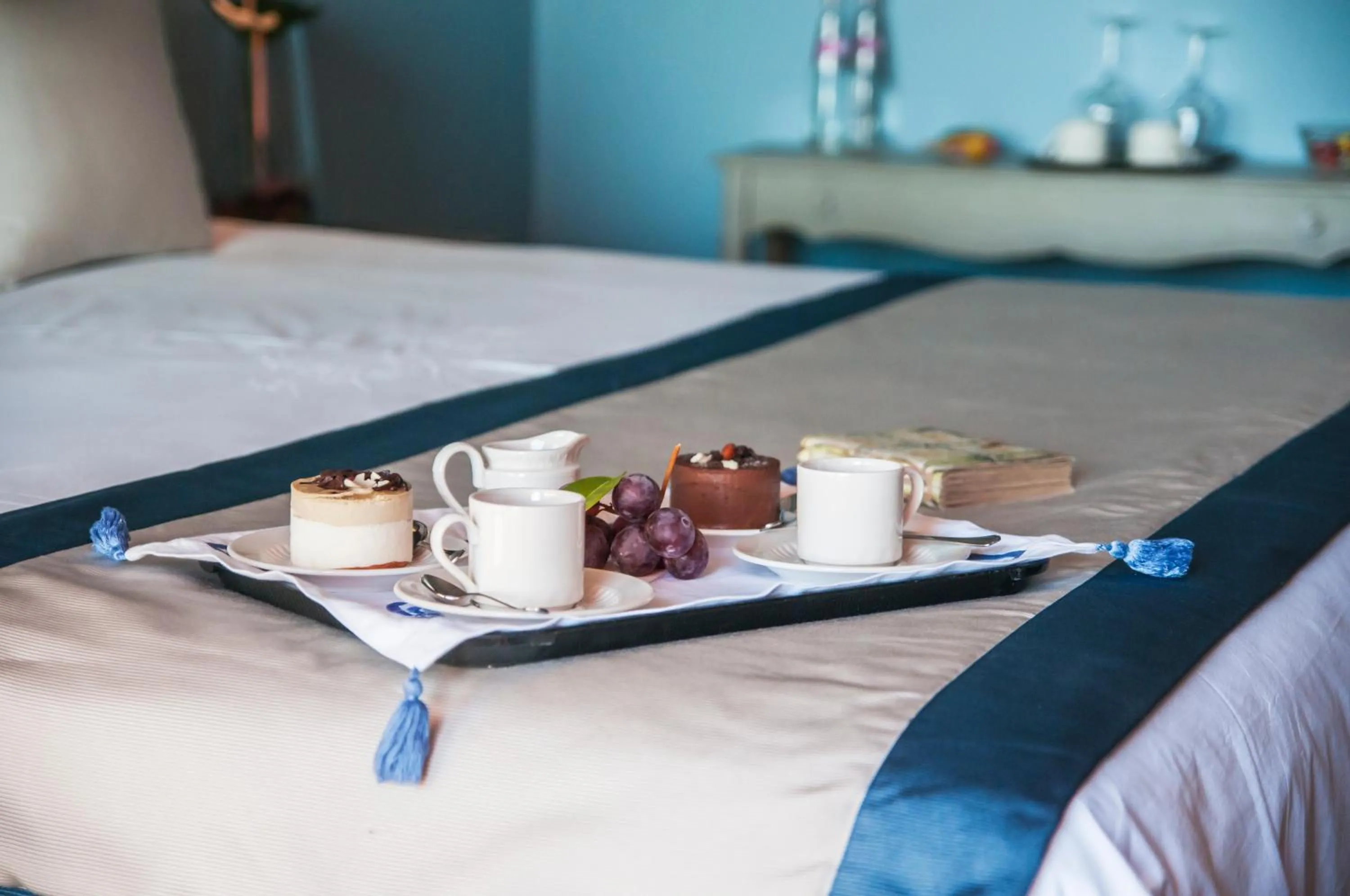 Bed in Villa Le Terrazze Charming Rooms