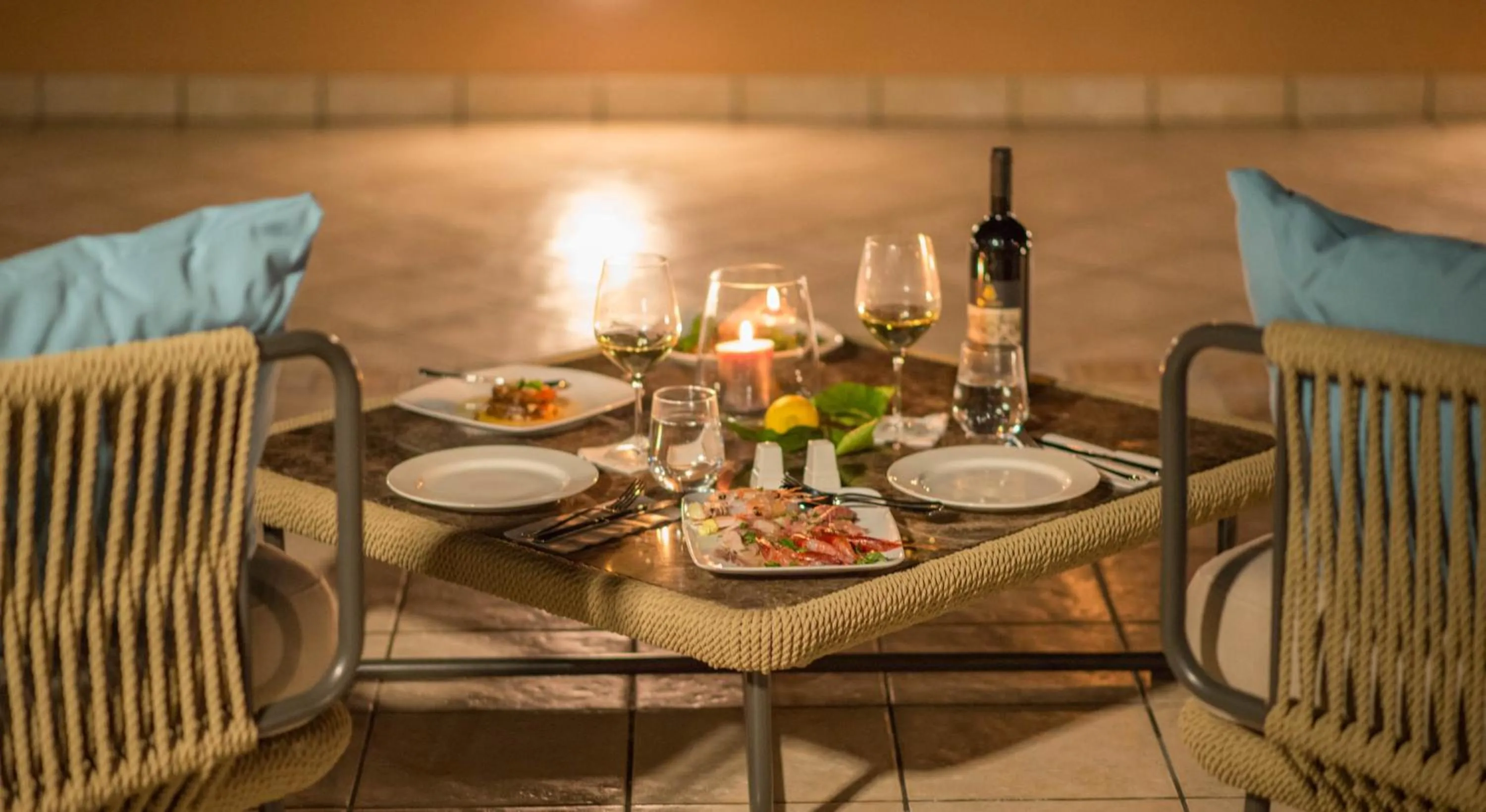 Food and drinks in Villa Le Terrazze Charming Rooms