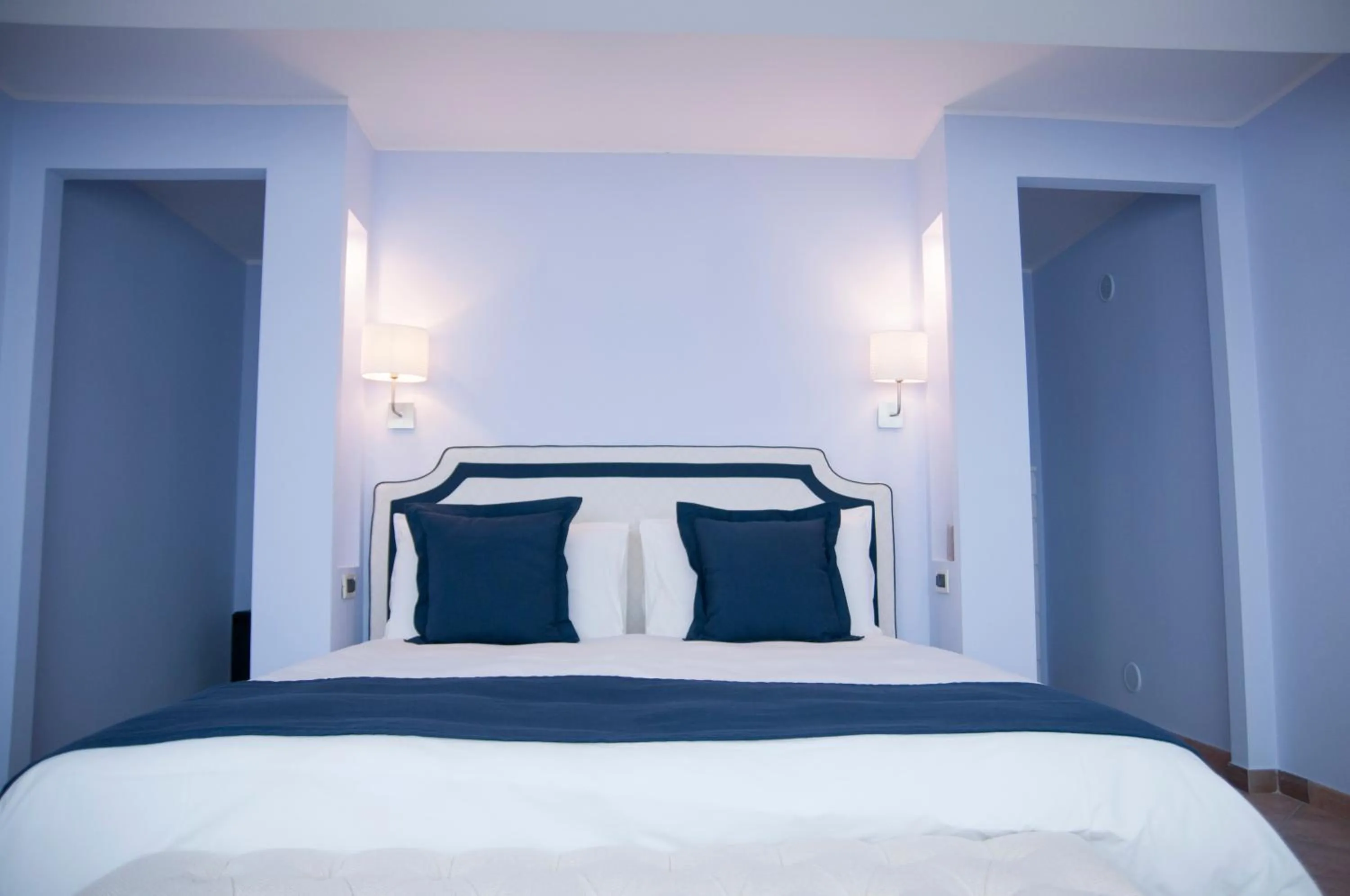 Bed in Villa Le Terrazze Charming Rooms