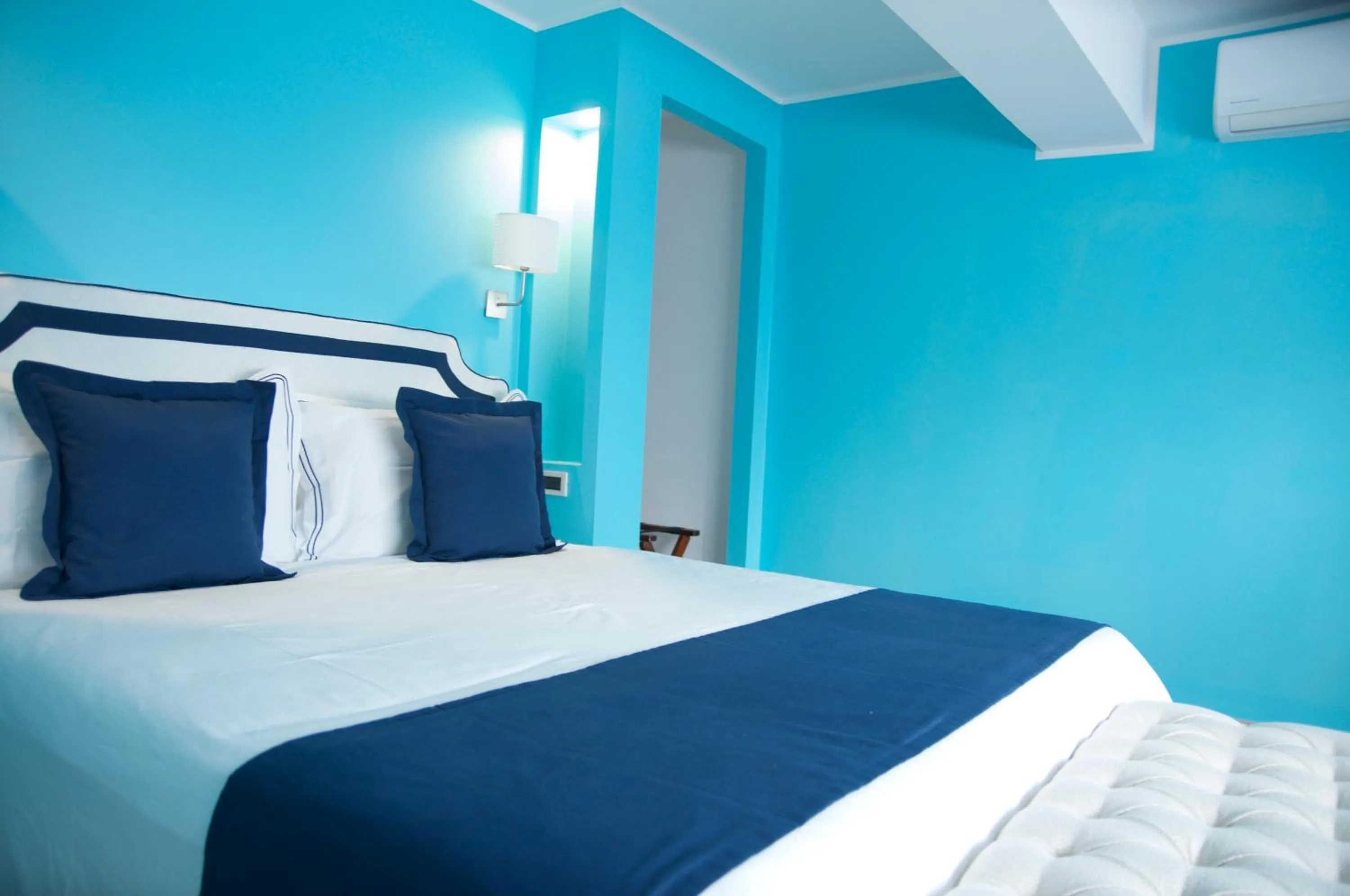 Bed in Villa Le Terrazze Charming Rooms