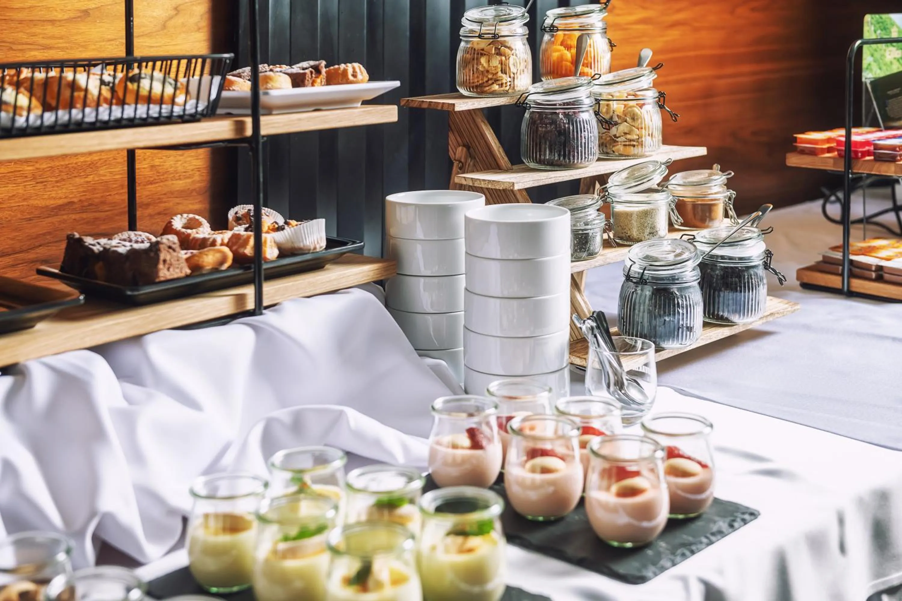 Buffet breakfast in Hotel Janosik