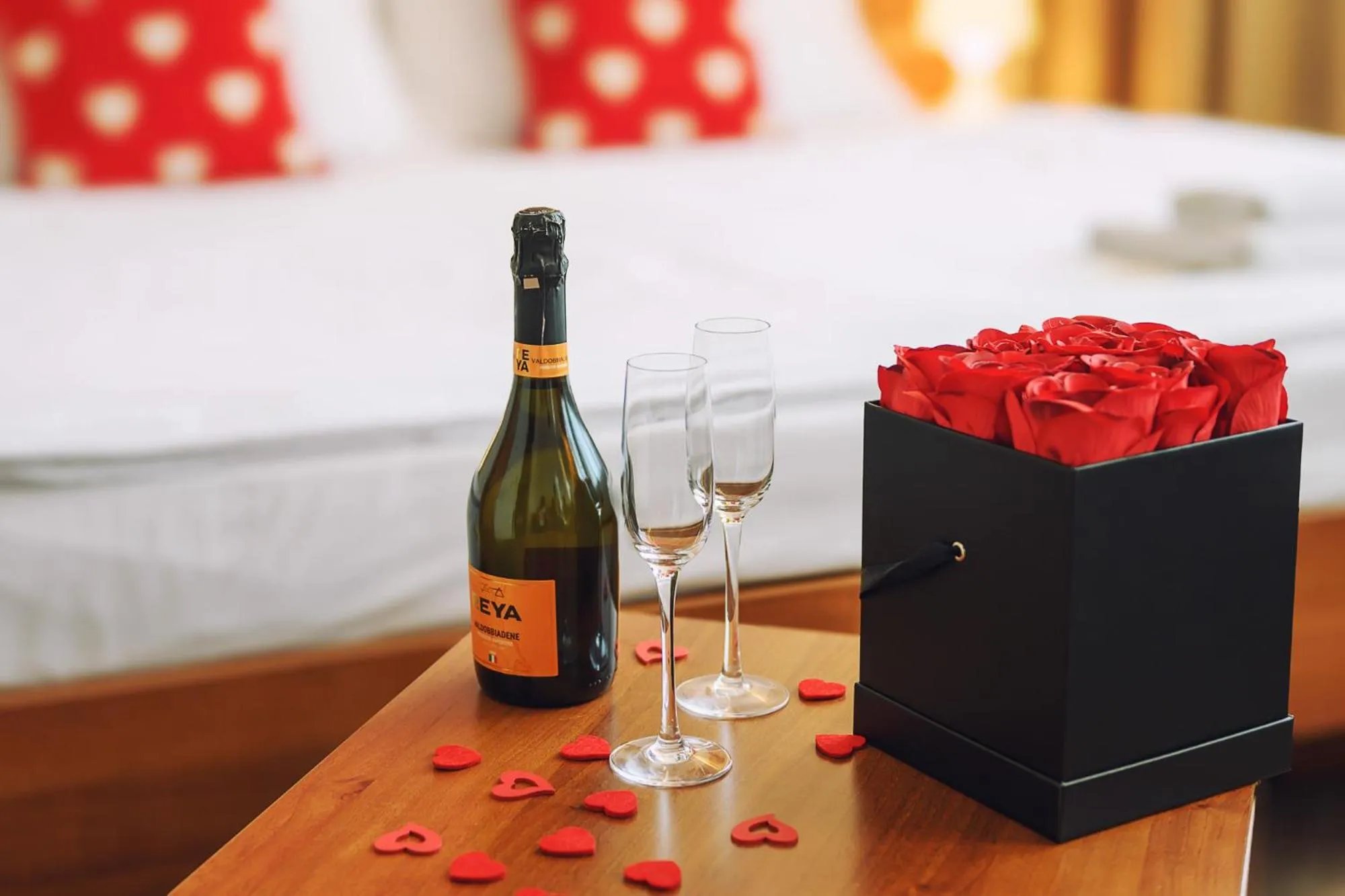 Bed in Hotel Janosik