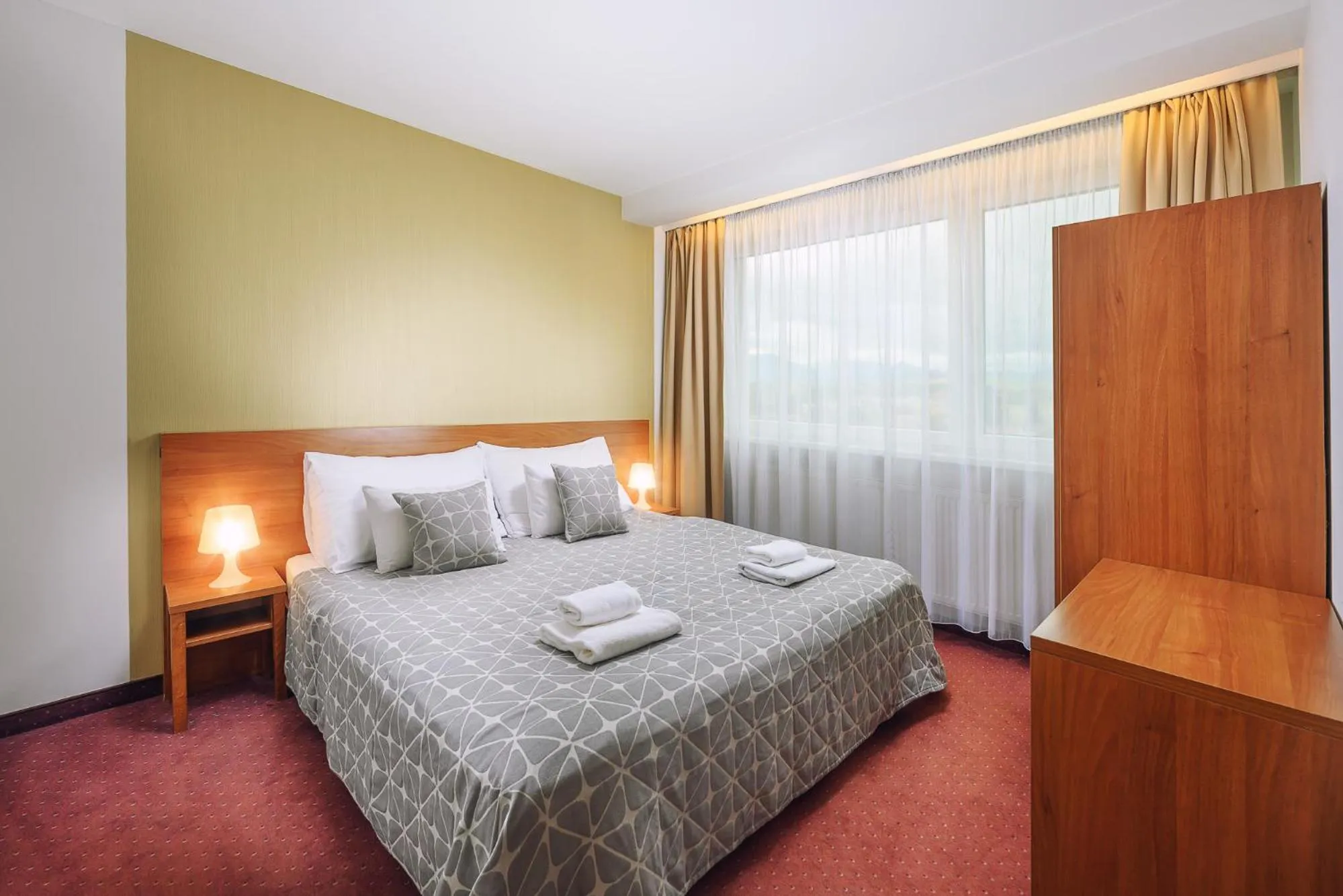 Bedroom, Bed in Hotel Janosik