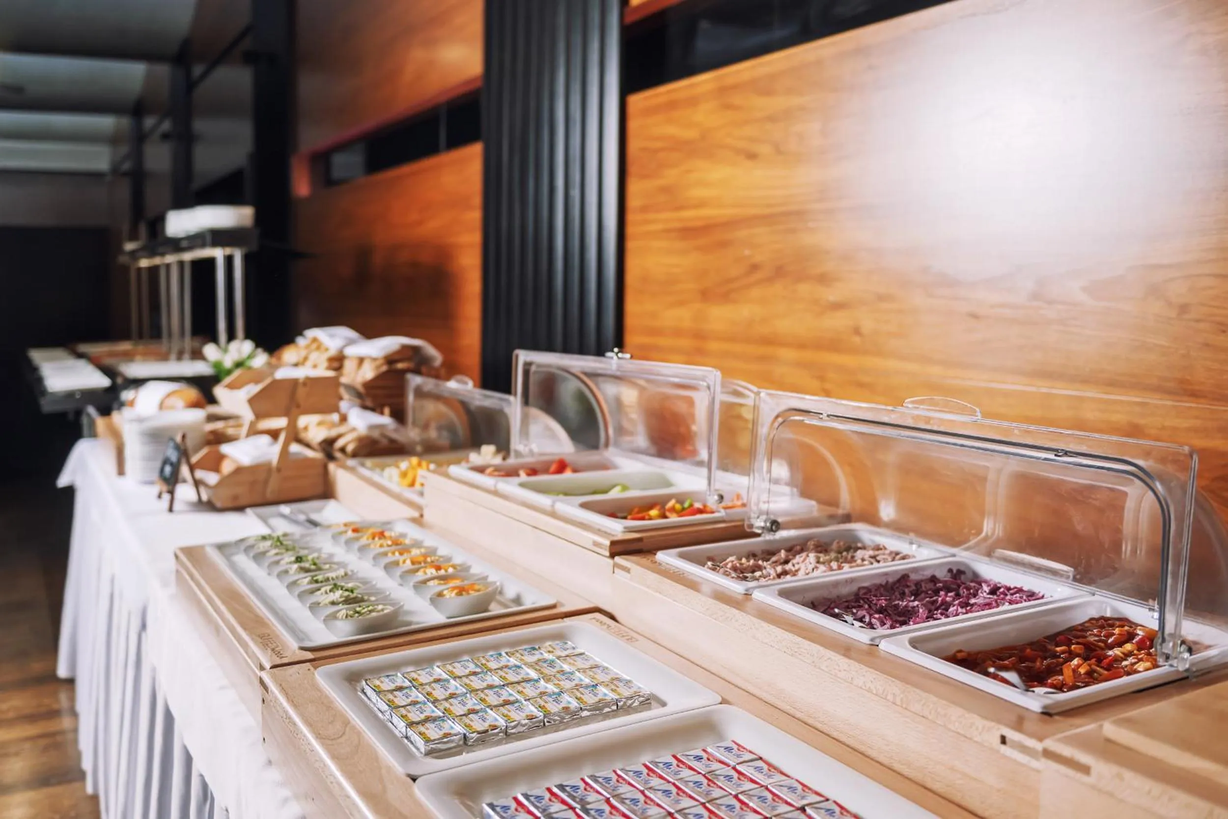 Buffet breakfast in Hotel Janosik