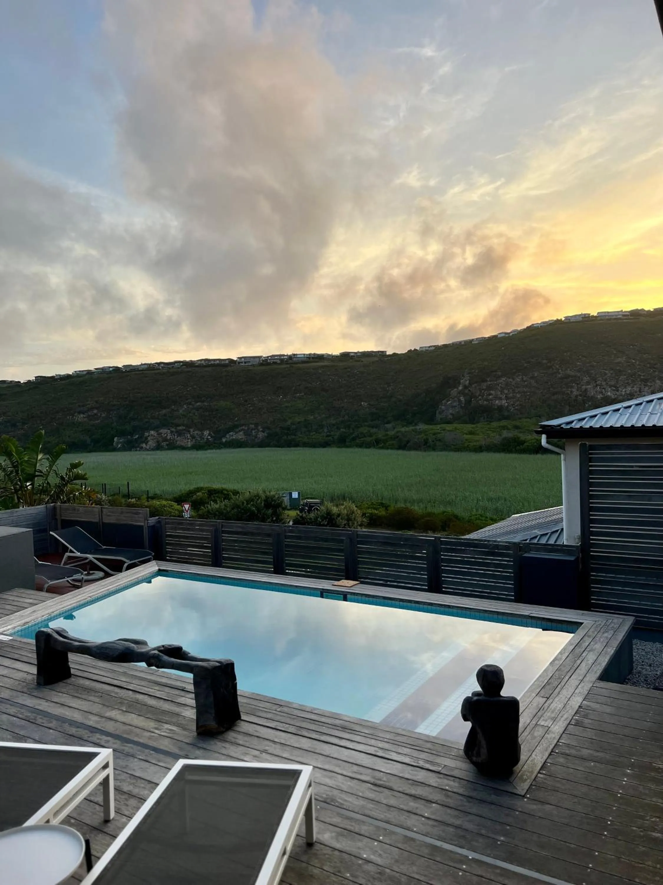 Swimming pool in Christiana Lodge