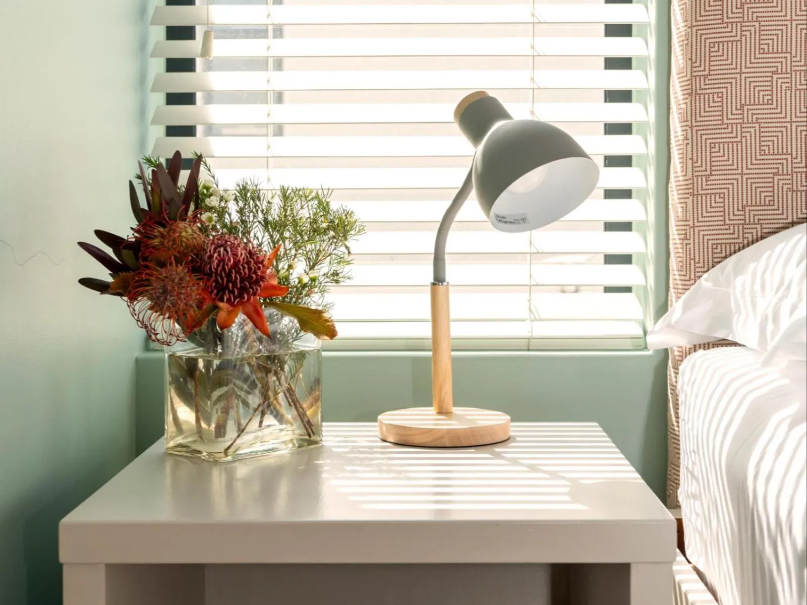 Decorative detail, Bed in Christiana Lodge