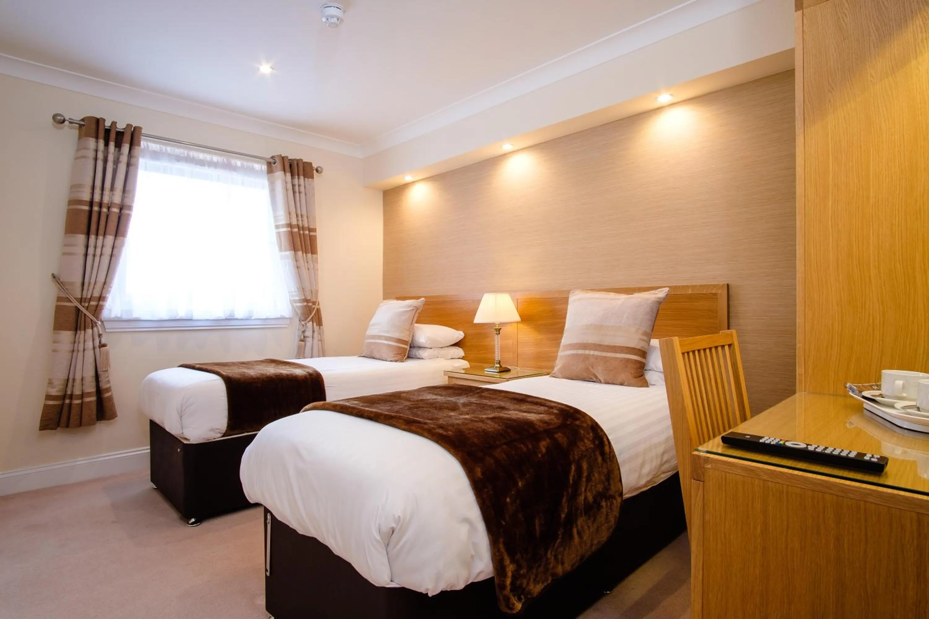 Bed in Adamson Hotel