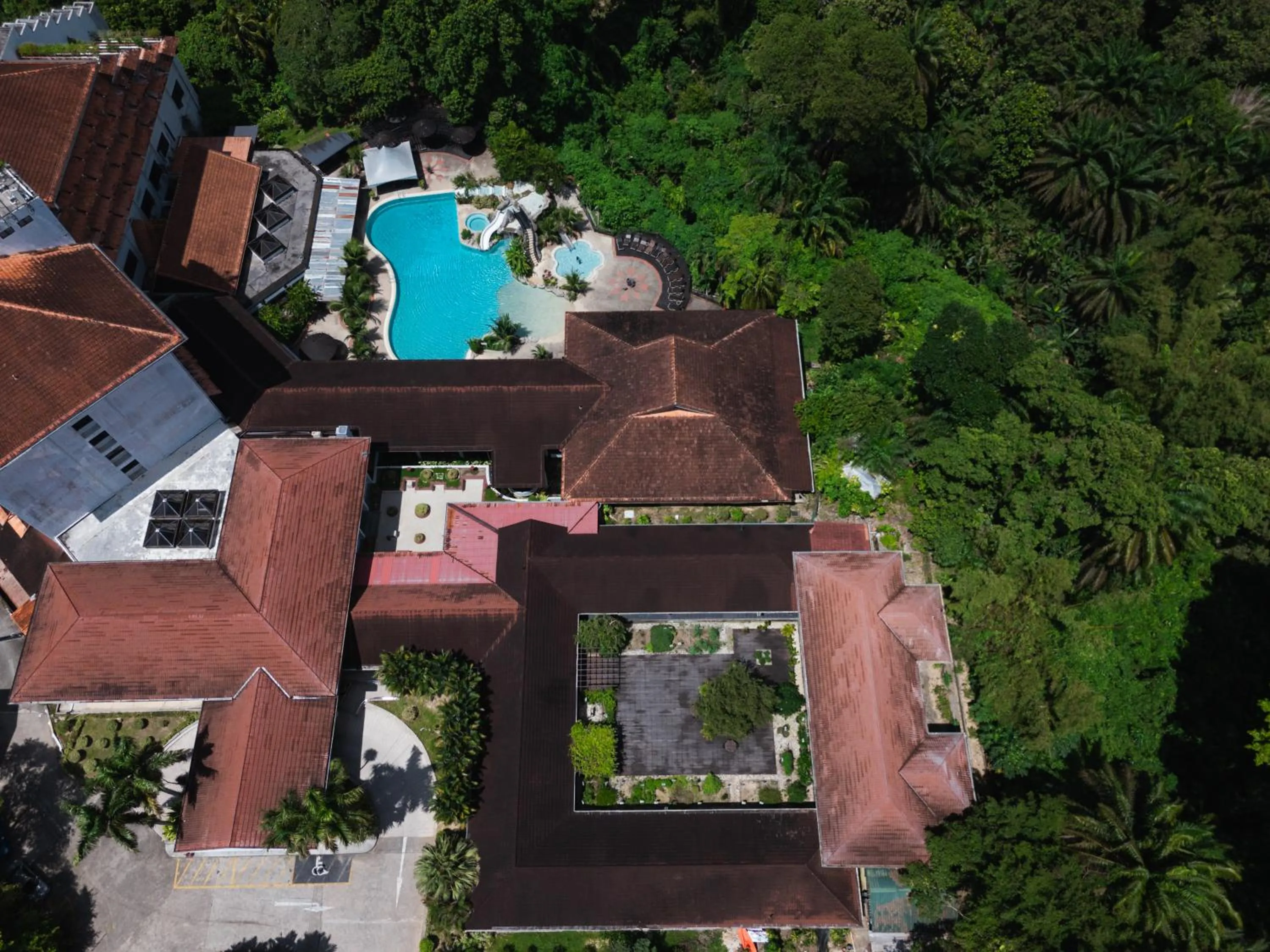 Natural landscape in Sabah Hotel