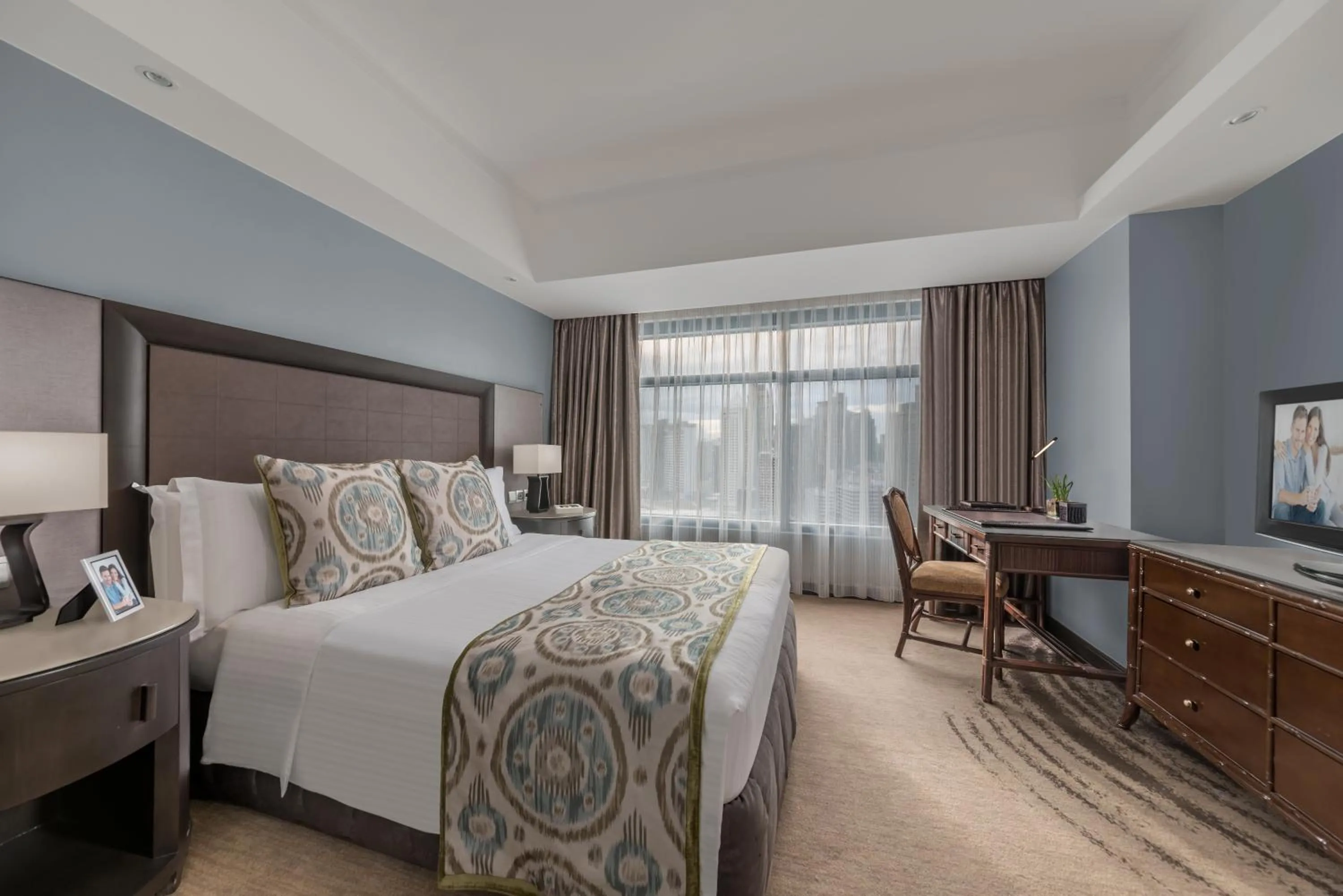 Bed in Ascott Makati