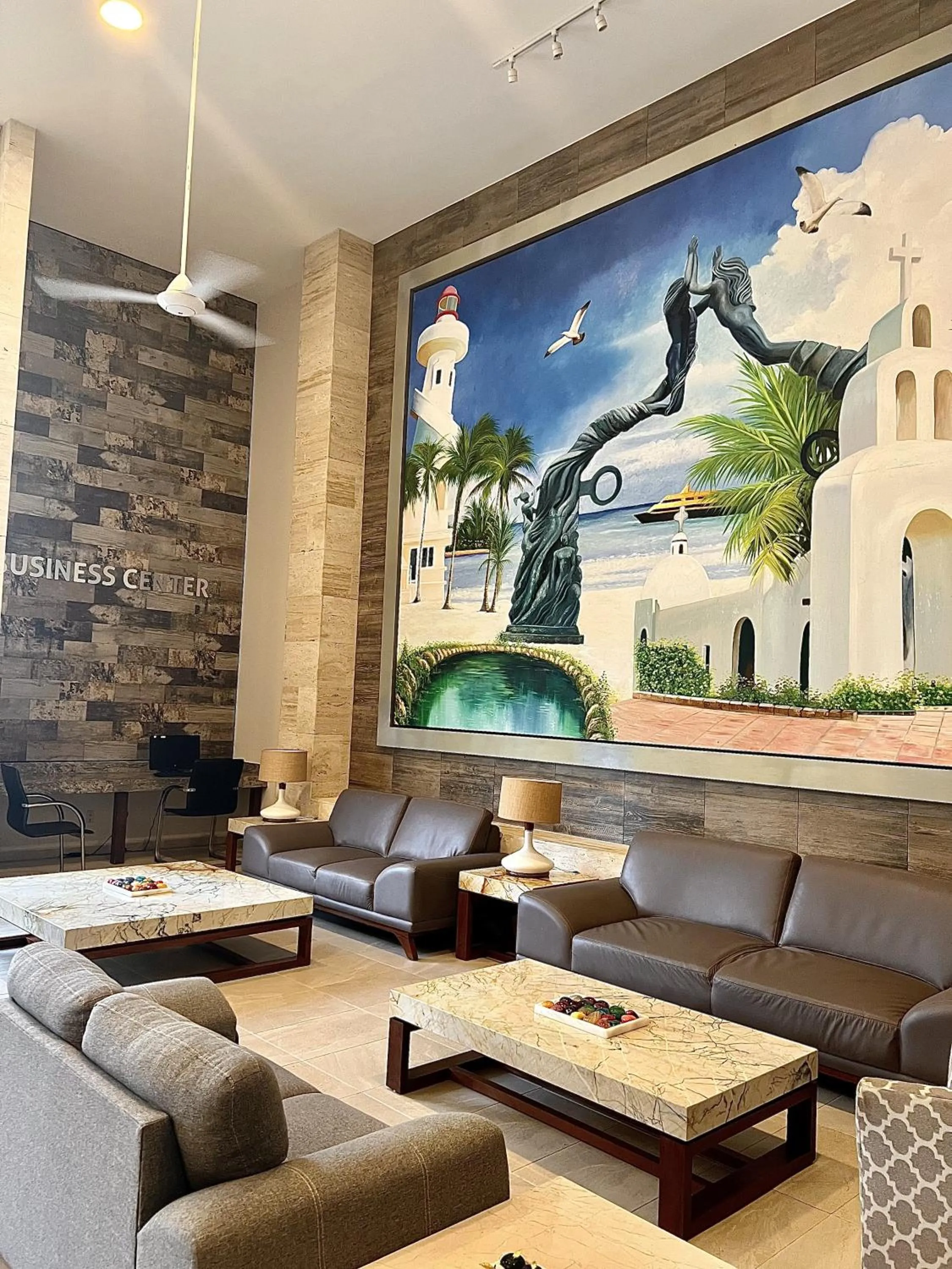 Living room in Grand Fifty Suites